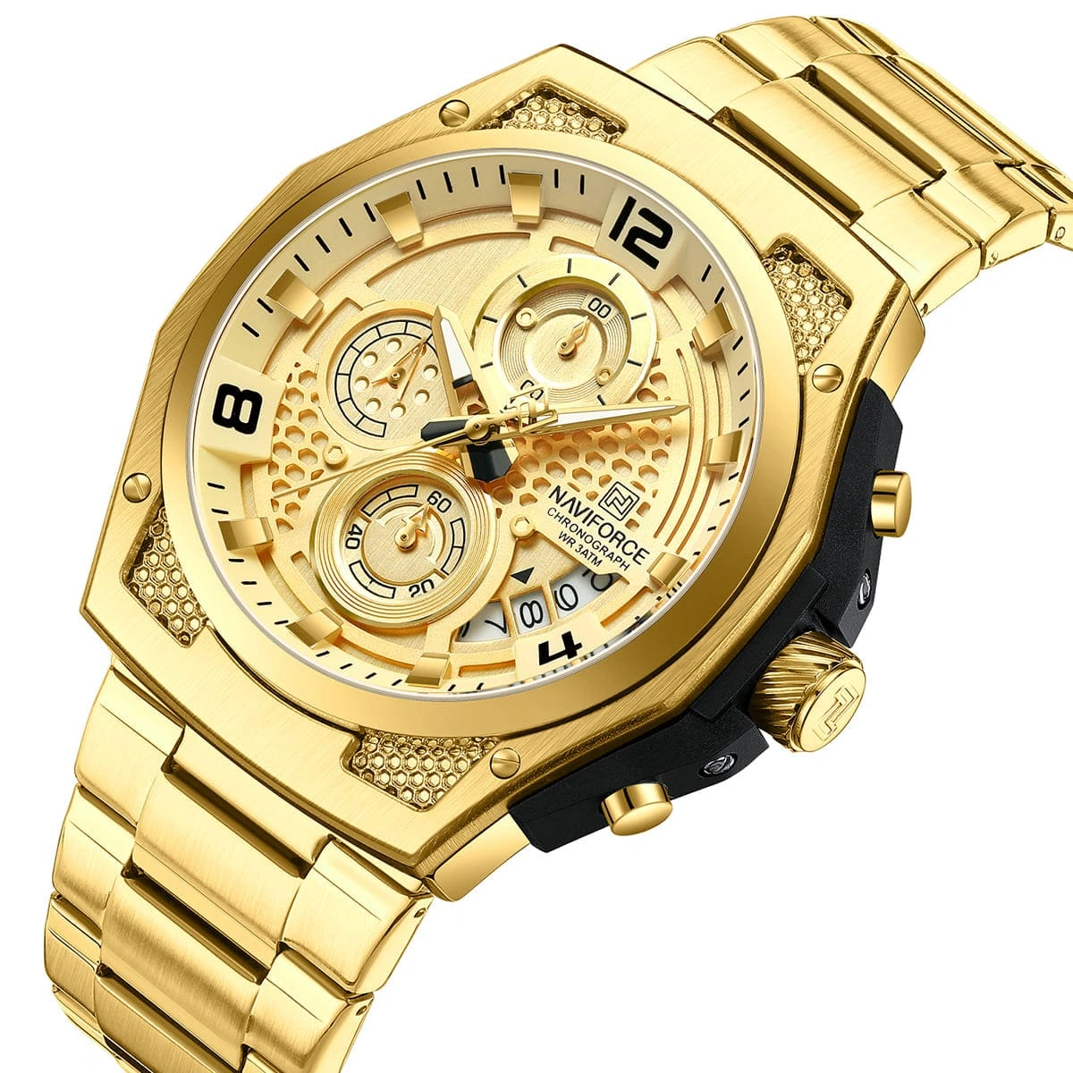 Naviforce Watch For Men NF8051S-G-G-G