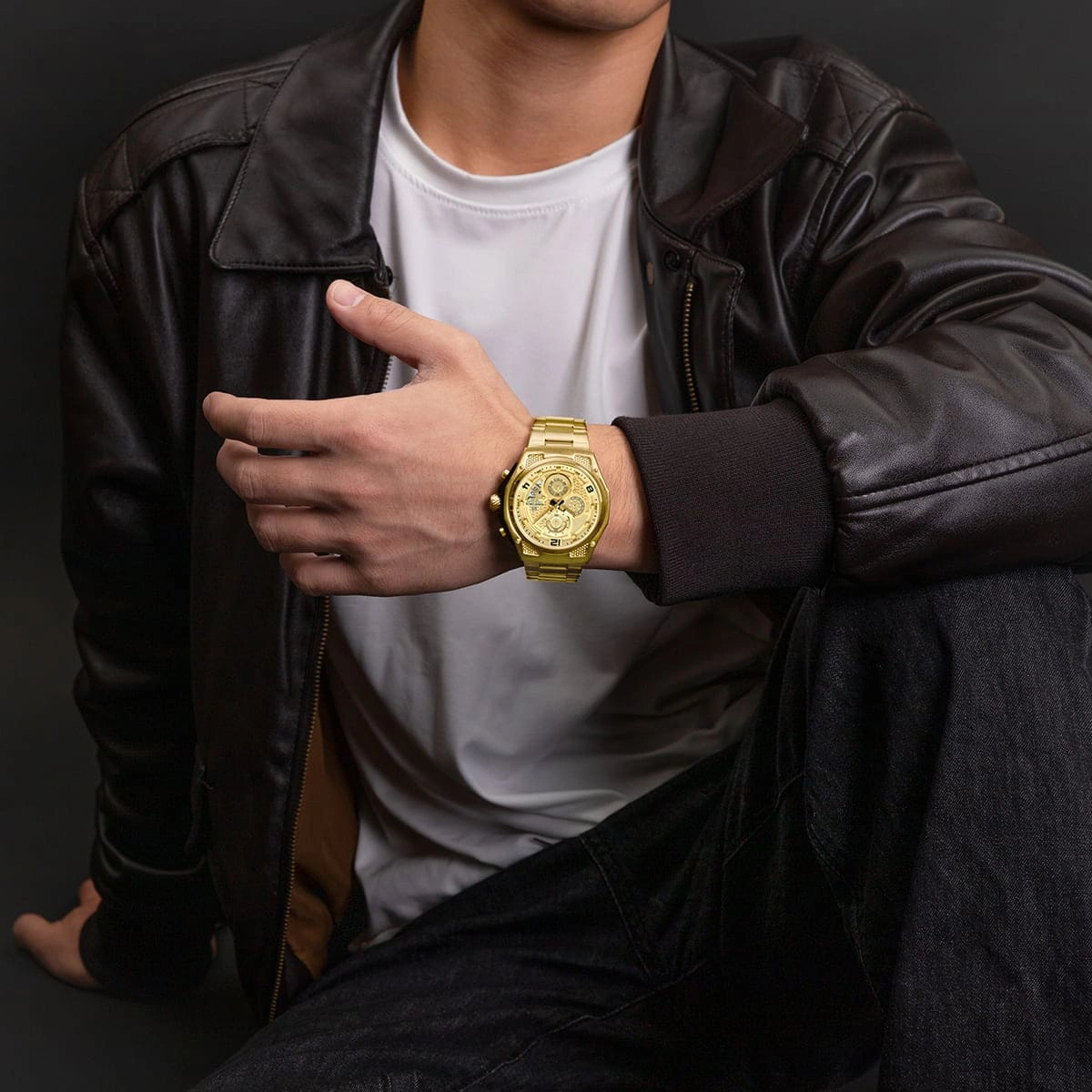 Naviforce Watch For Men NF8051S-G-G-G