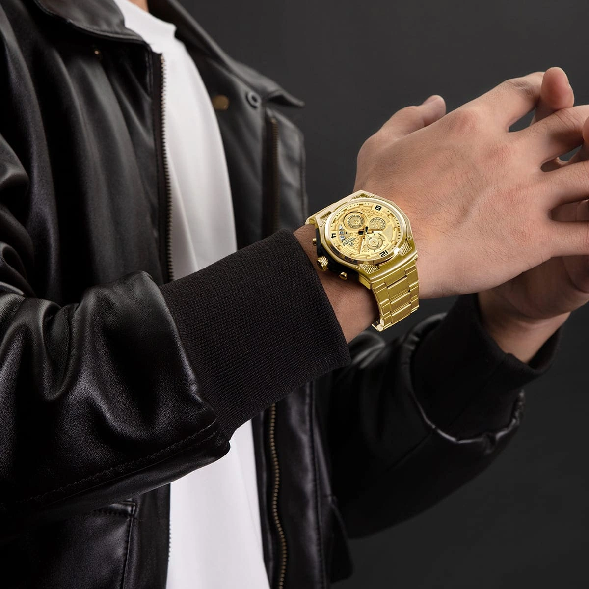 Naviforce Watch For Men NF8051S-G-G-G