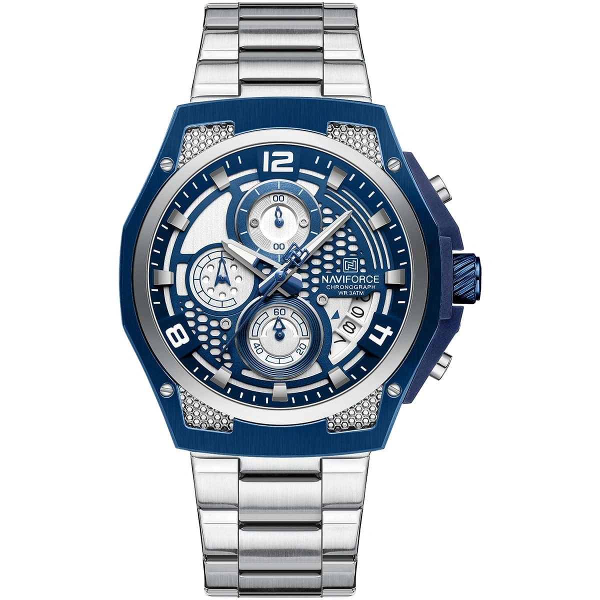 Naviforce Watch For Men NF8051S-S-BE-S