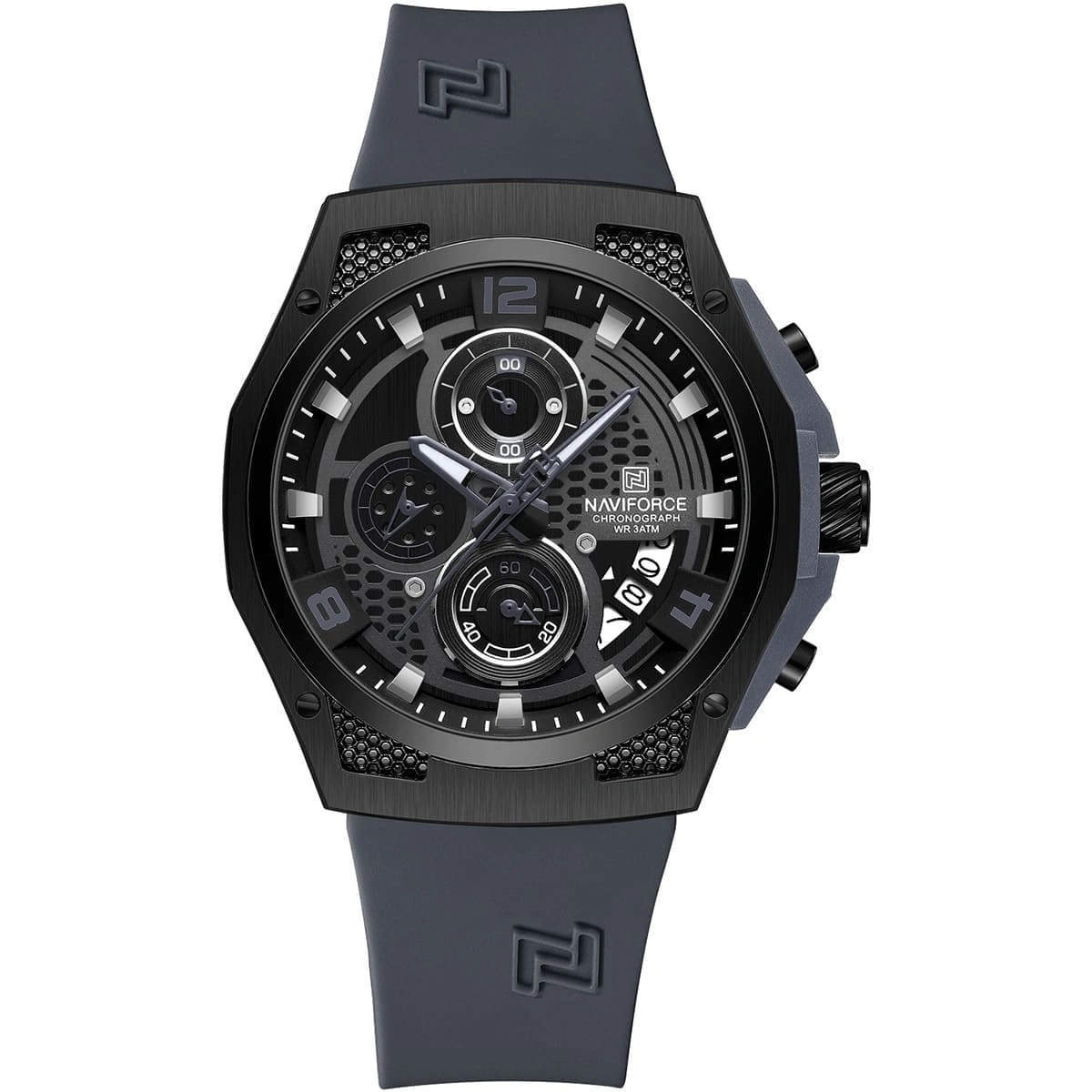 Naviforce Watch For Men NF8051T-B-B-GY
