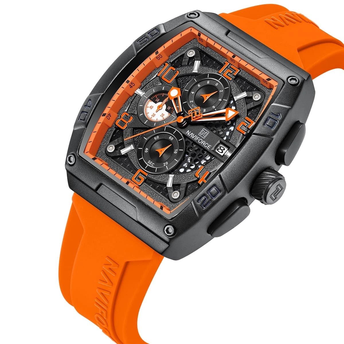 Naviforce Watch For Men NF8052-B-O-O