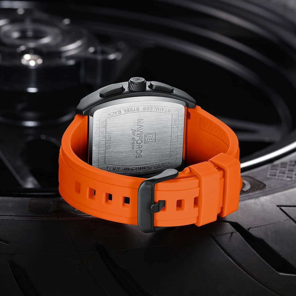 Naviforce Watch For Men NF8052-B-O-O