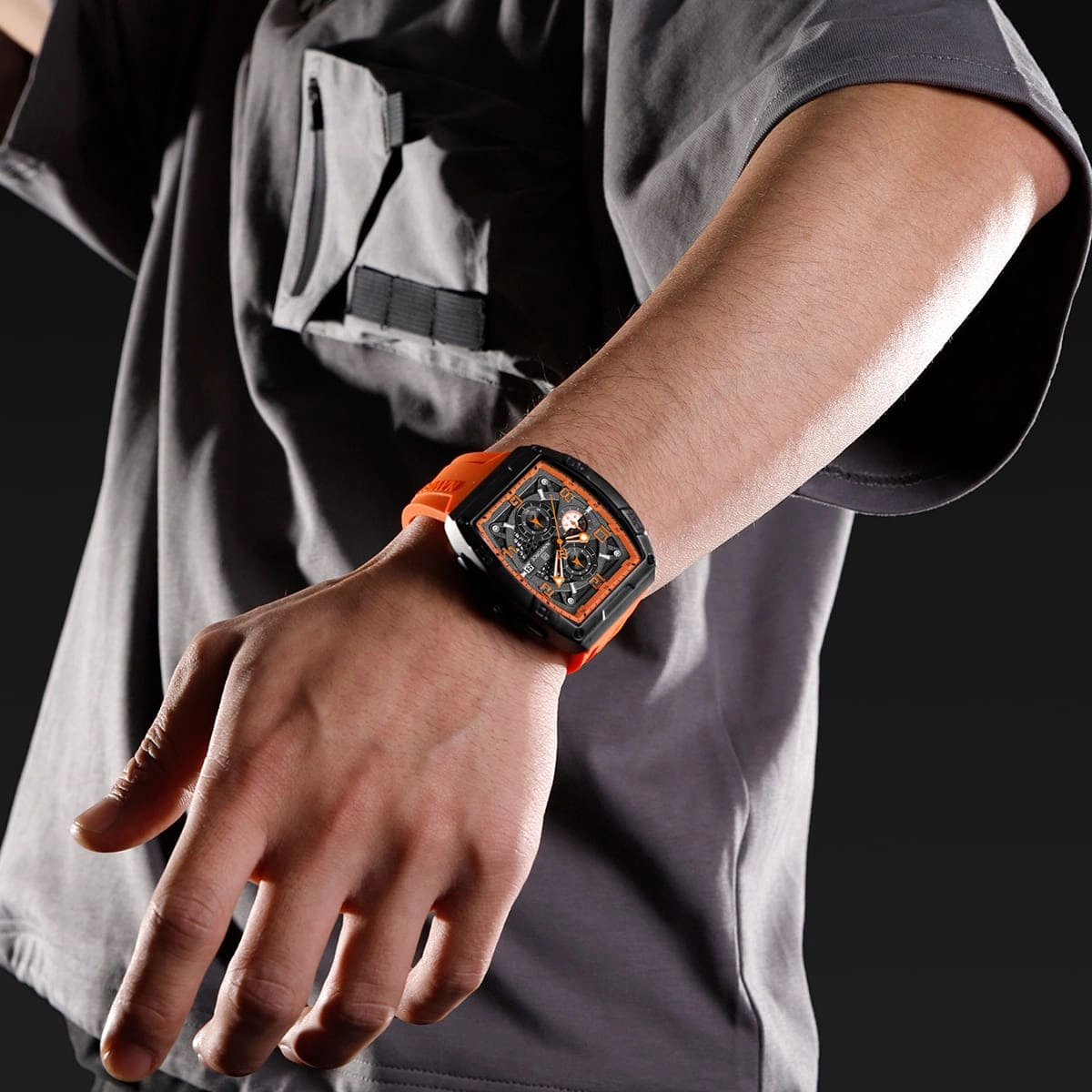 Naviforce Watch For Men NF8052-B-O-O