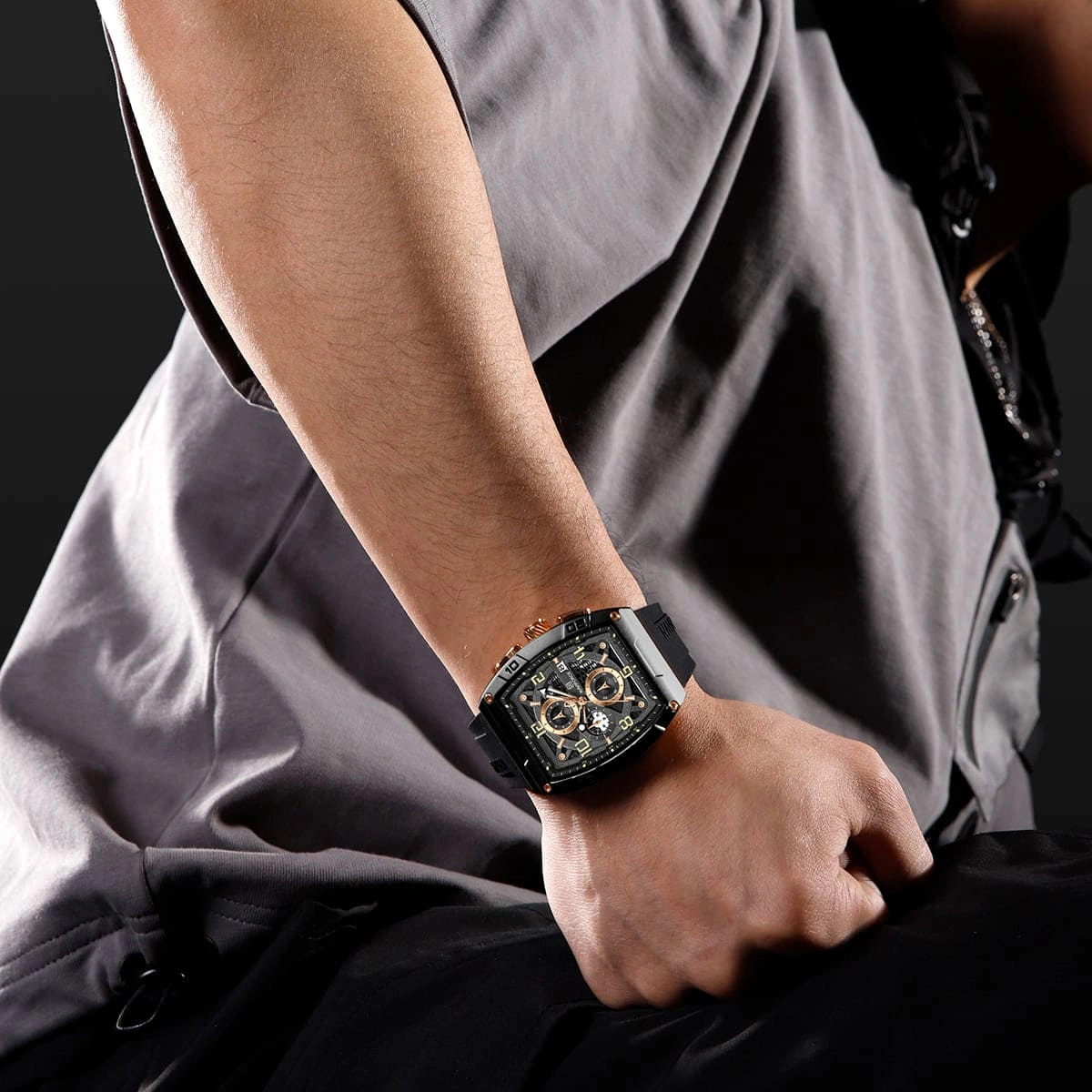 Naviforce Watch For Men NF8052-B-RG-B