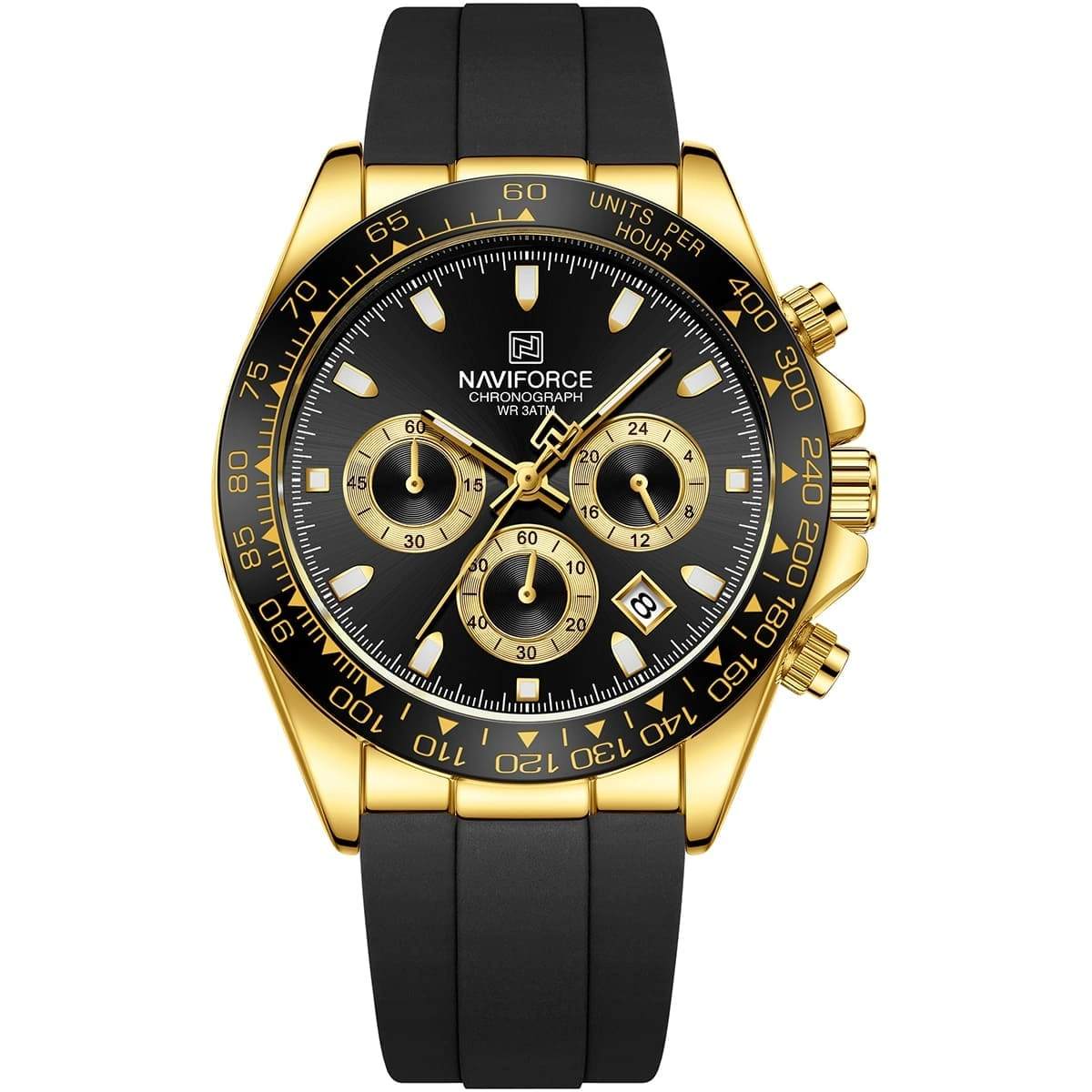 Naviforce Watch For Men NF8054-G-B-B