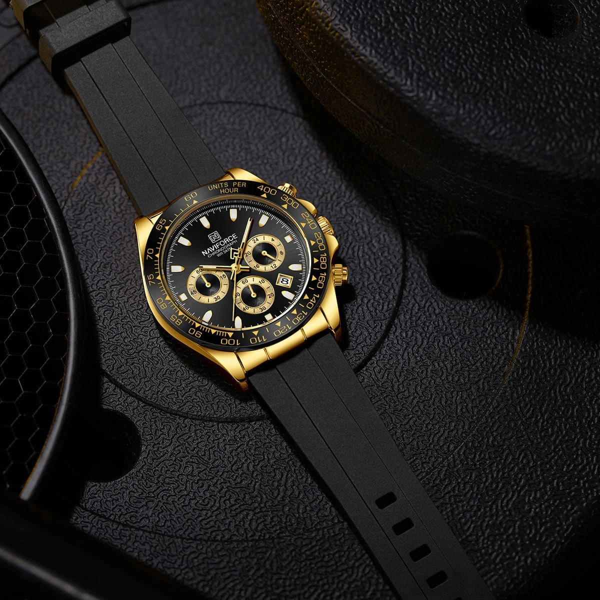 Naviforce Watch For Men NF8054-G-B-B