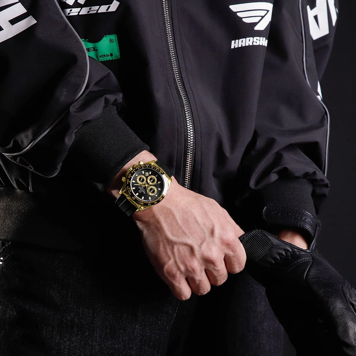 Naviforce Watch For Men NF8054-G-B-B