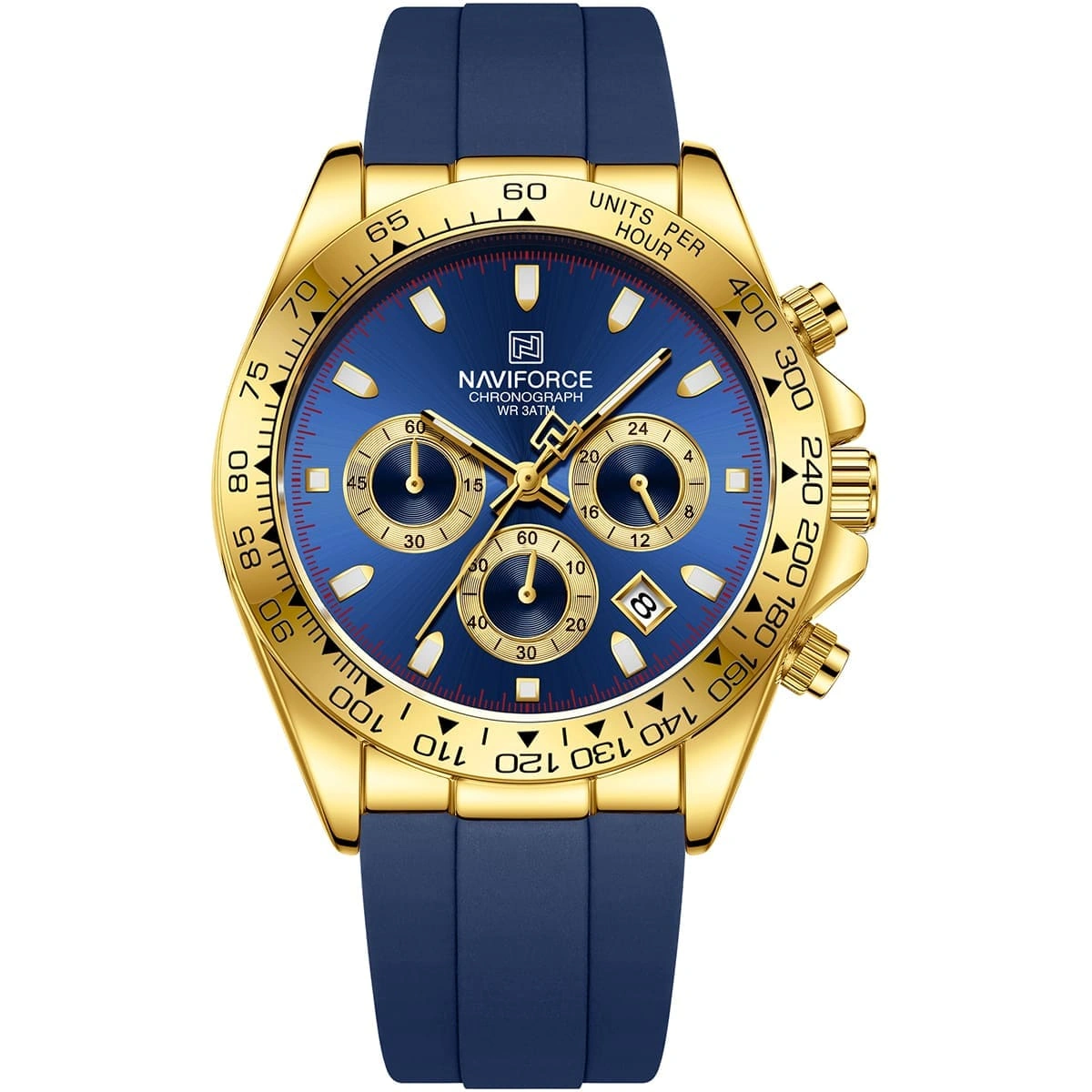 Naviforce Watch For Men NF8054-G-BE-BE