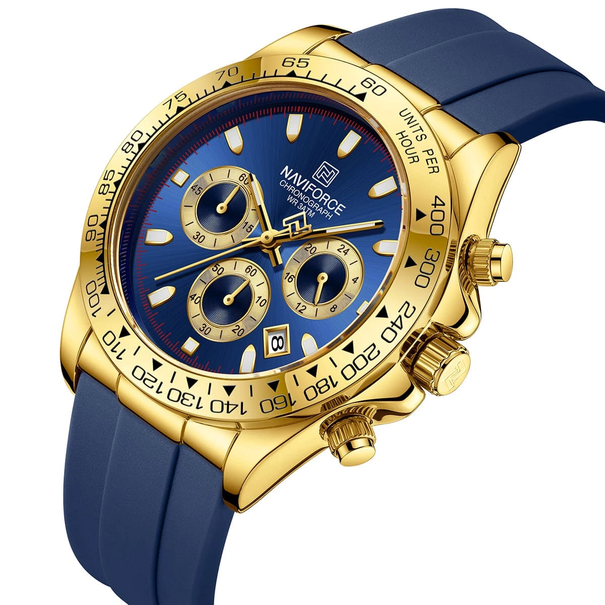 Naviforce Watch For Men NF8054-G-BE-BE