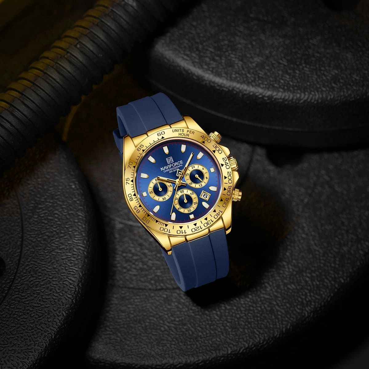 Naviforce Watch For Men NF8054-G-BE-BE