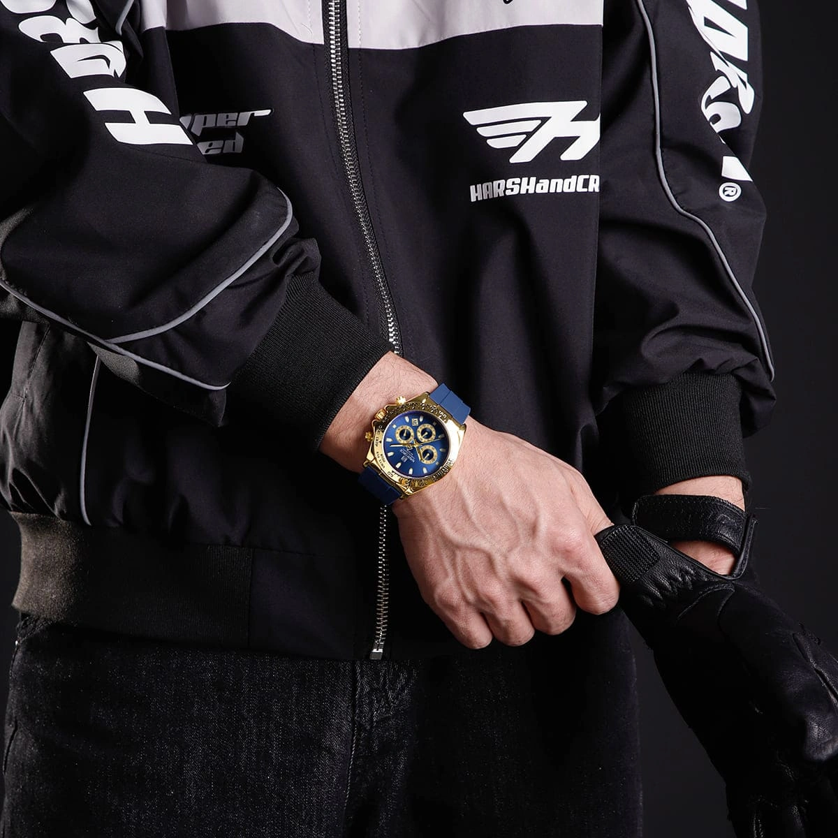 Naviforce Watch For Men NF8054-G-BE-BE