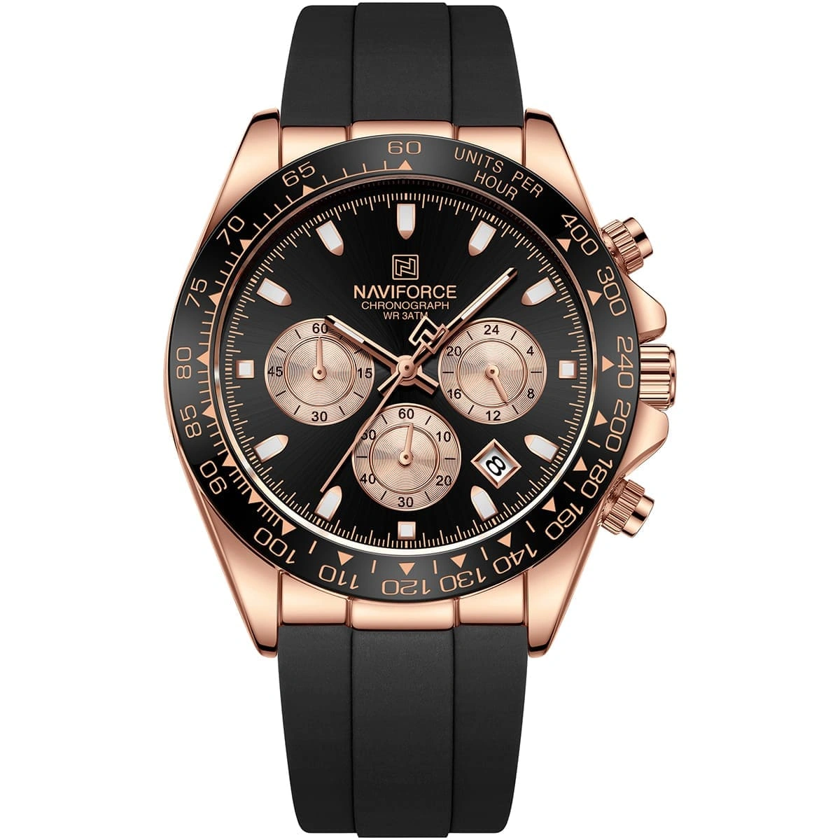 Naviforce Watch For Men NF8054-RG-B-B