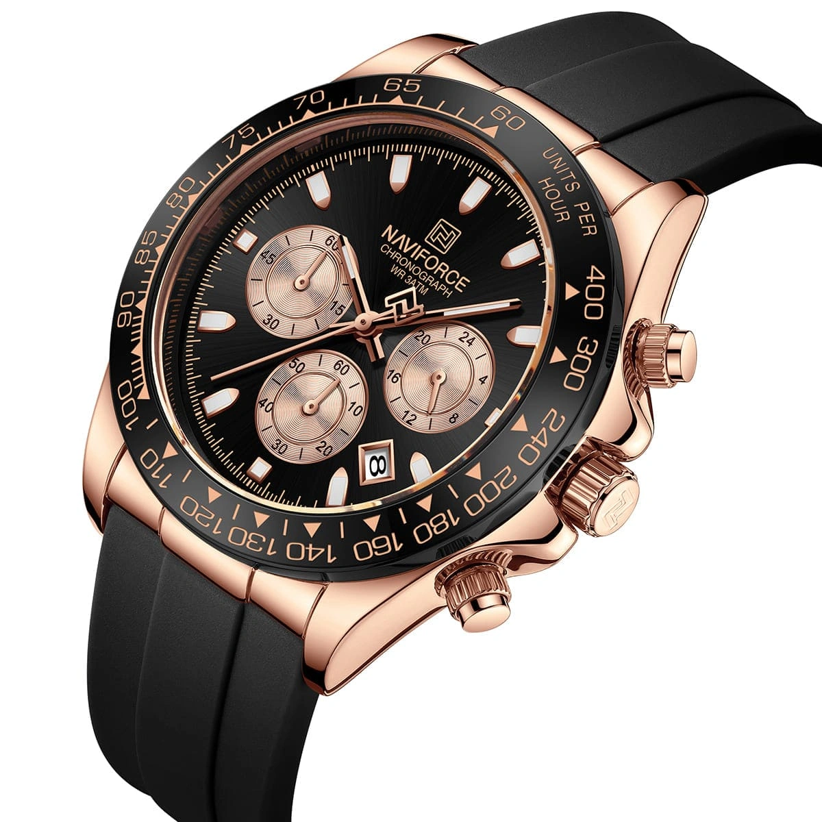 Naviforce Watch For Men NF8054-RG-B-B