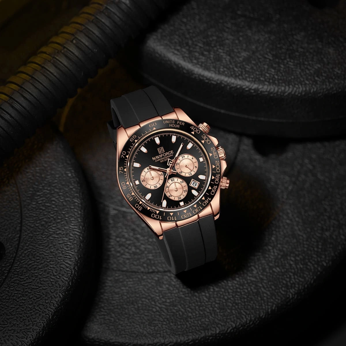 Naviforce Watch For Men NF8054-RG-B-B