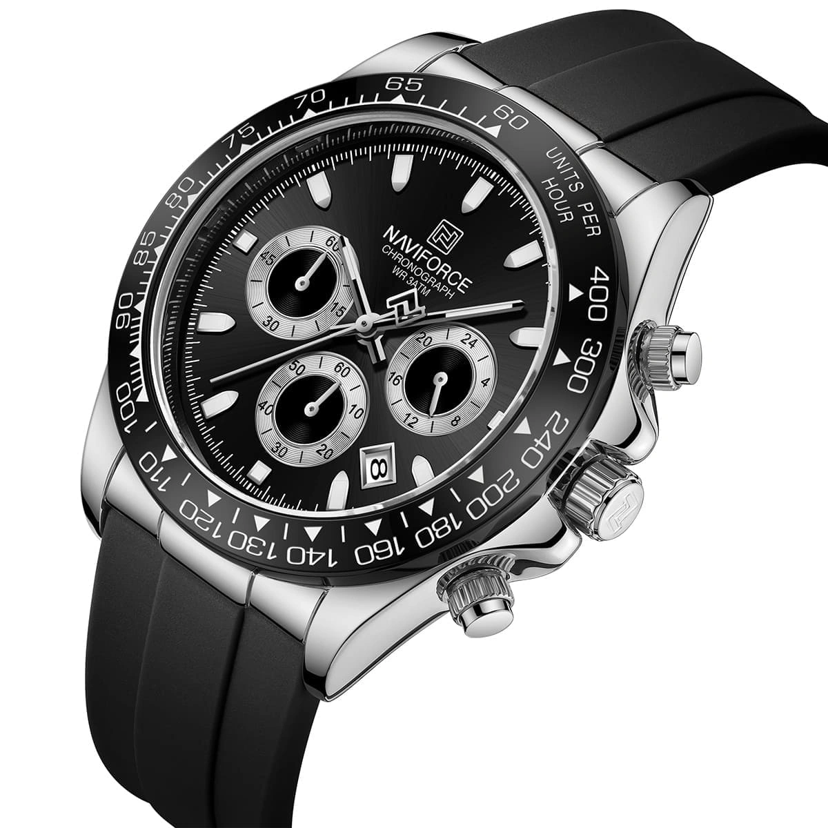 Naviforce Watch For Men NF8054-S-B-B