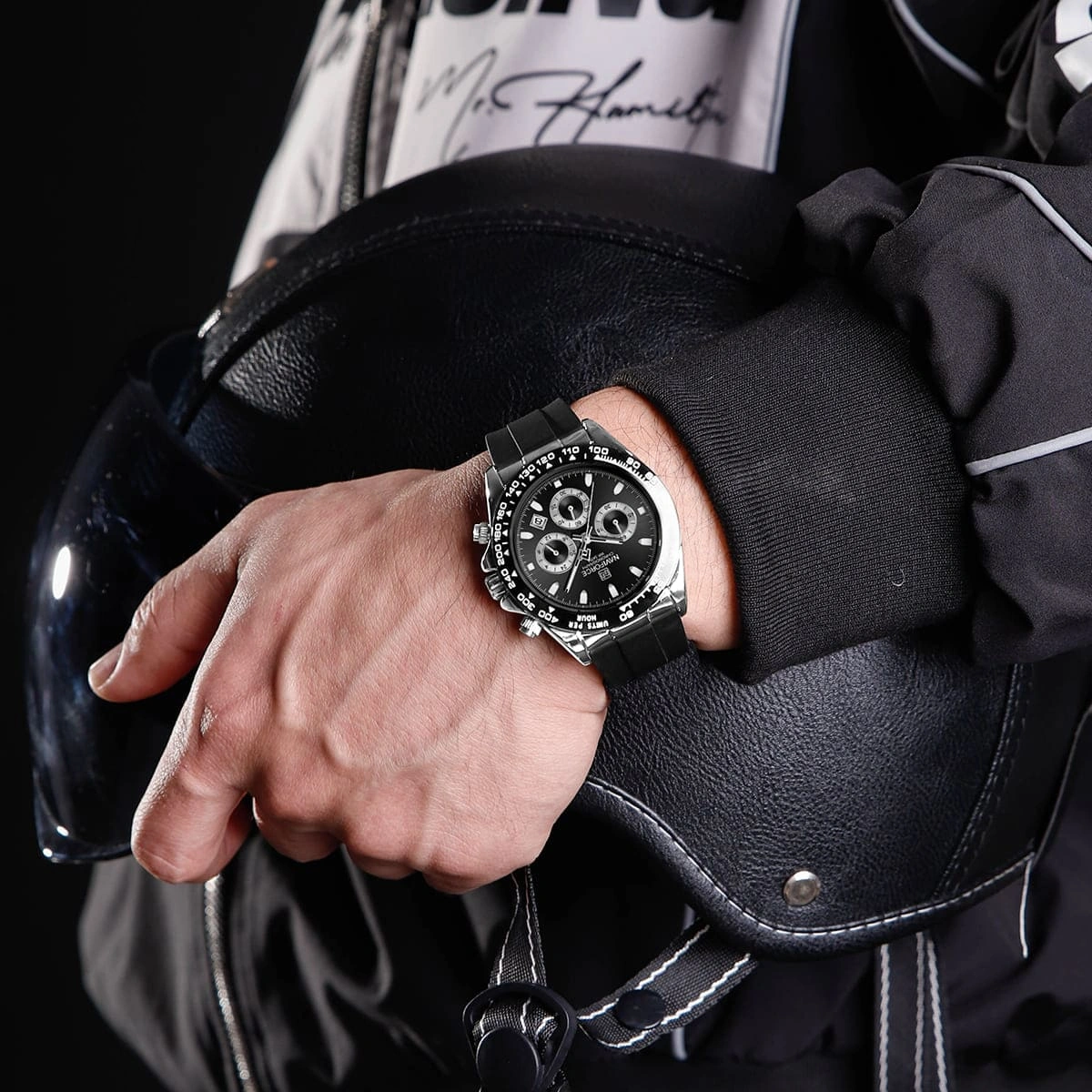 Naviforce Watch For Men NF8054-S-B-B