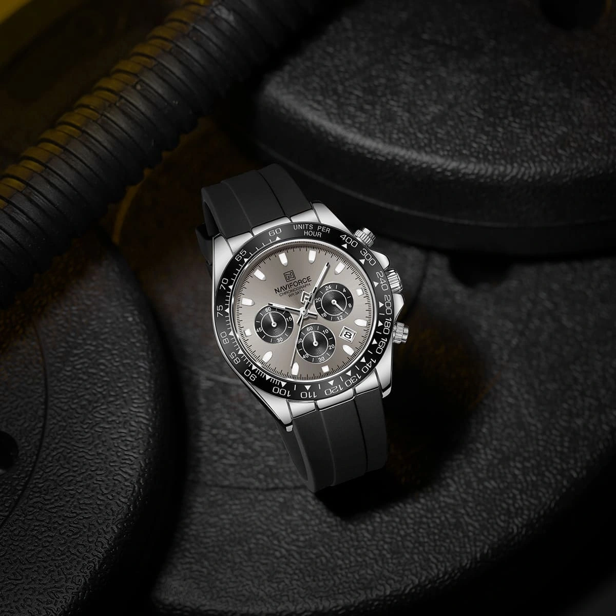Naviforce Watch For Men NF8054-S-GY-B