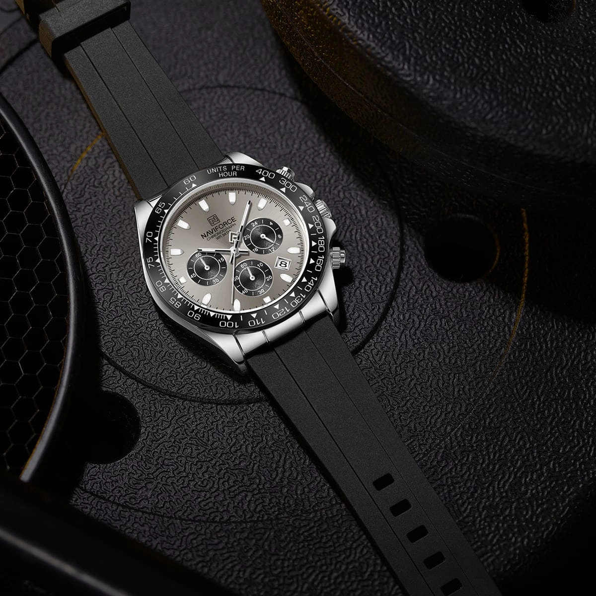 Naviforce Watch For Men NF8054-S-GY-B