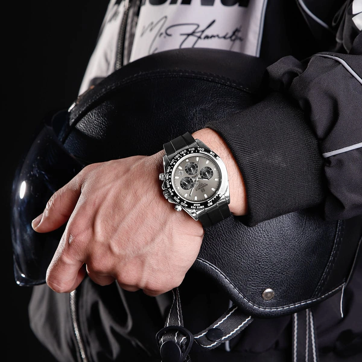 Naviforce Watch For Men NF8054-S-GY-B