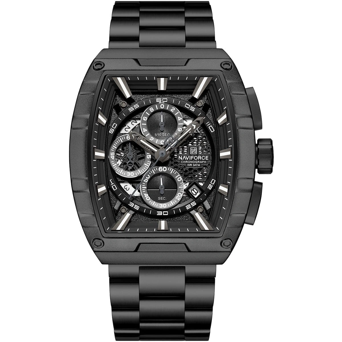 Naviforce Watch For Men NF8066-B-B-B