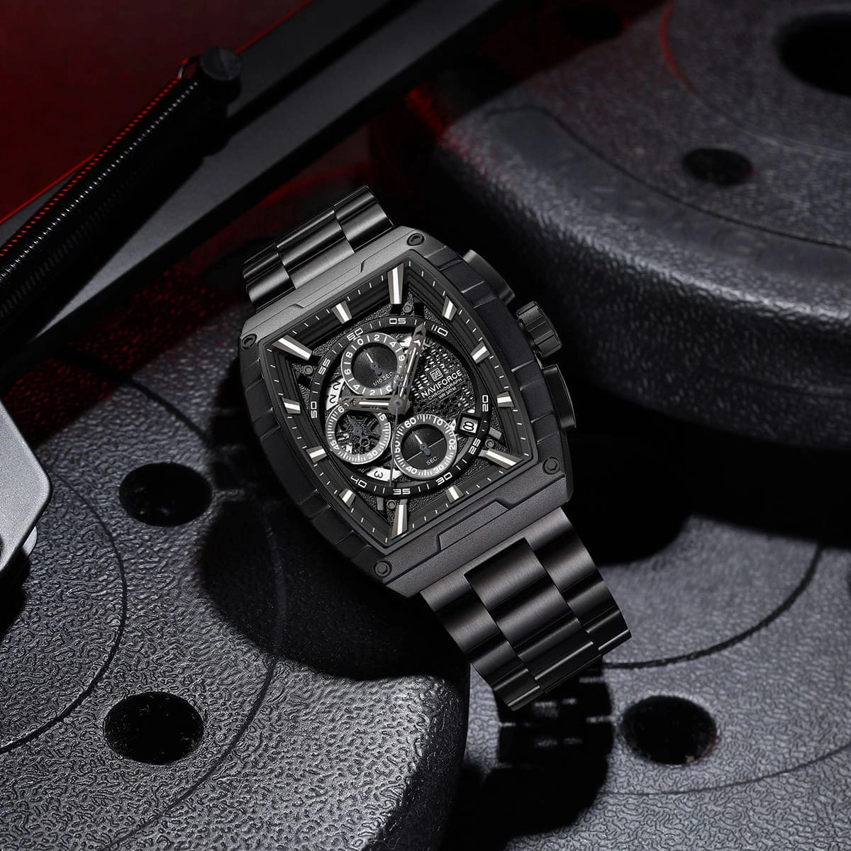 Naviforce Watch For Men NF8066-B-B-B
