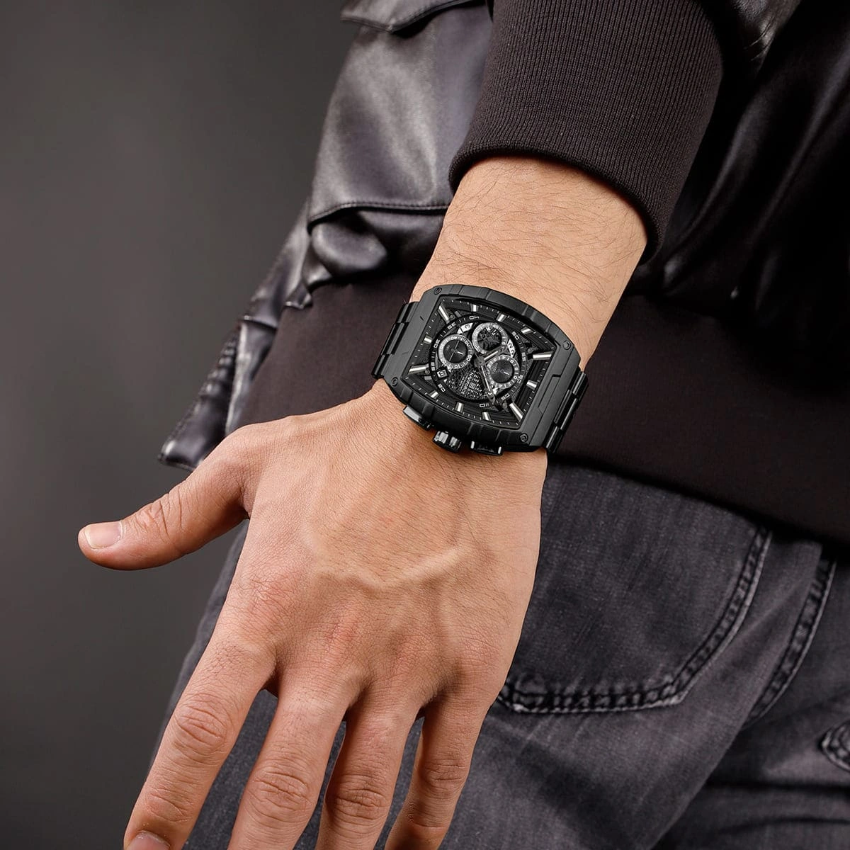 Naviforce Watch For Men NF8066-B-B-B