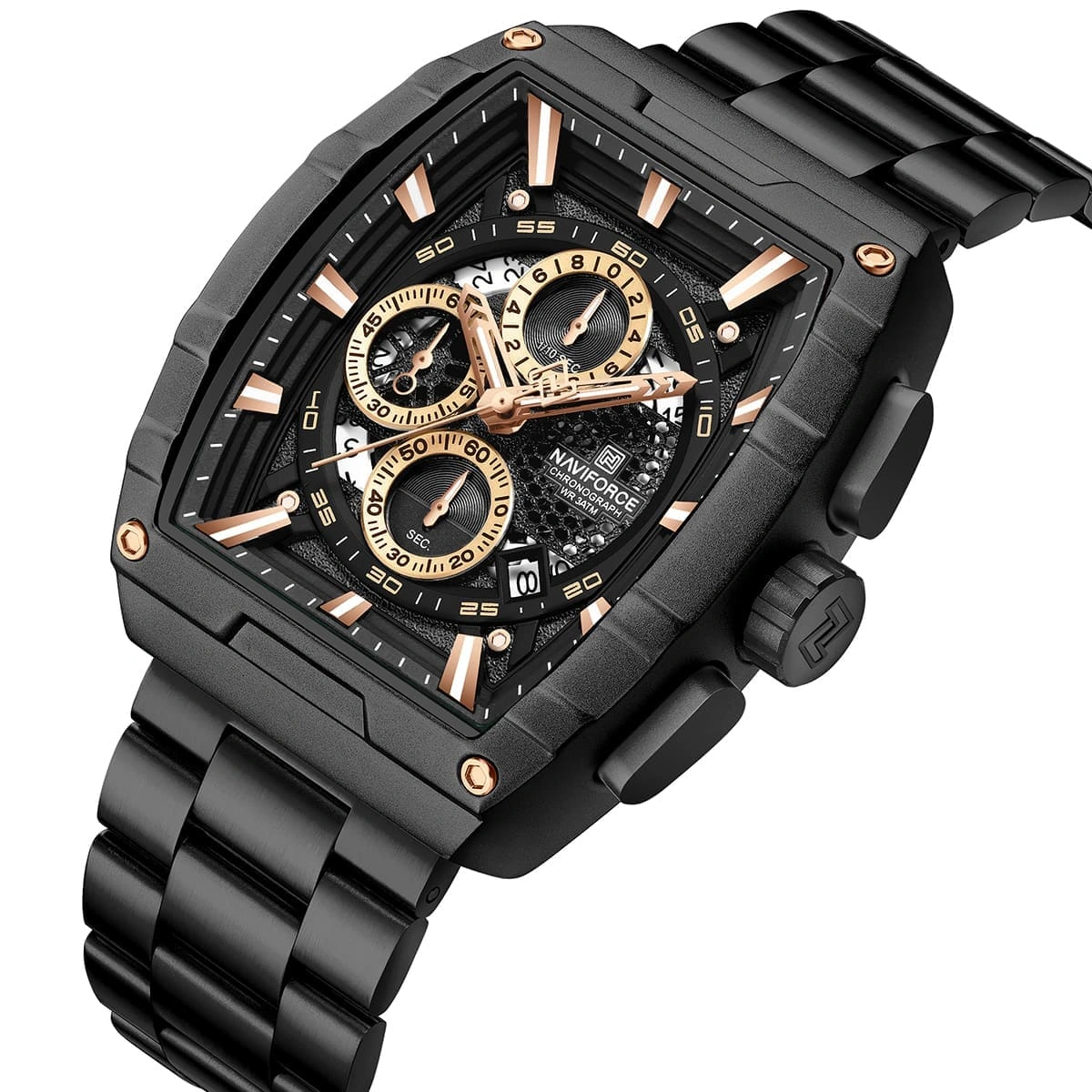 Naviforce Watch For Men NF8066-B-RG-B