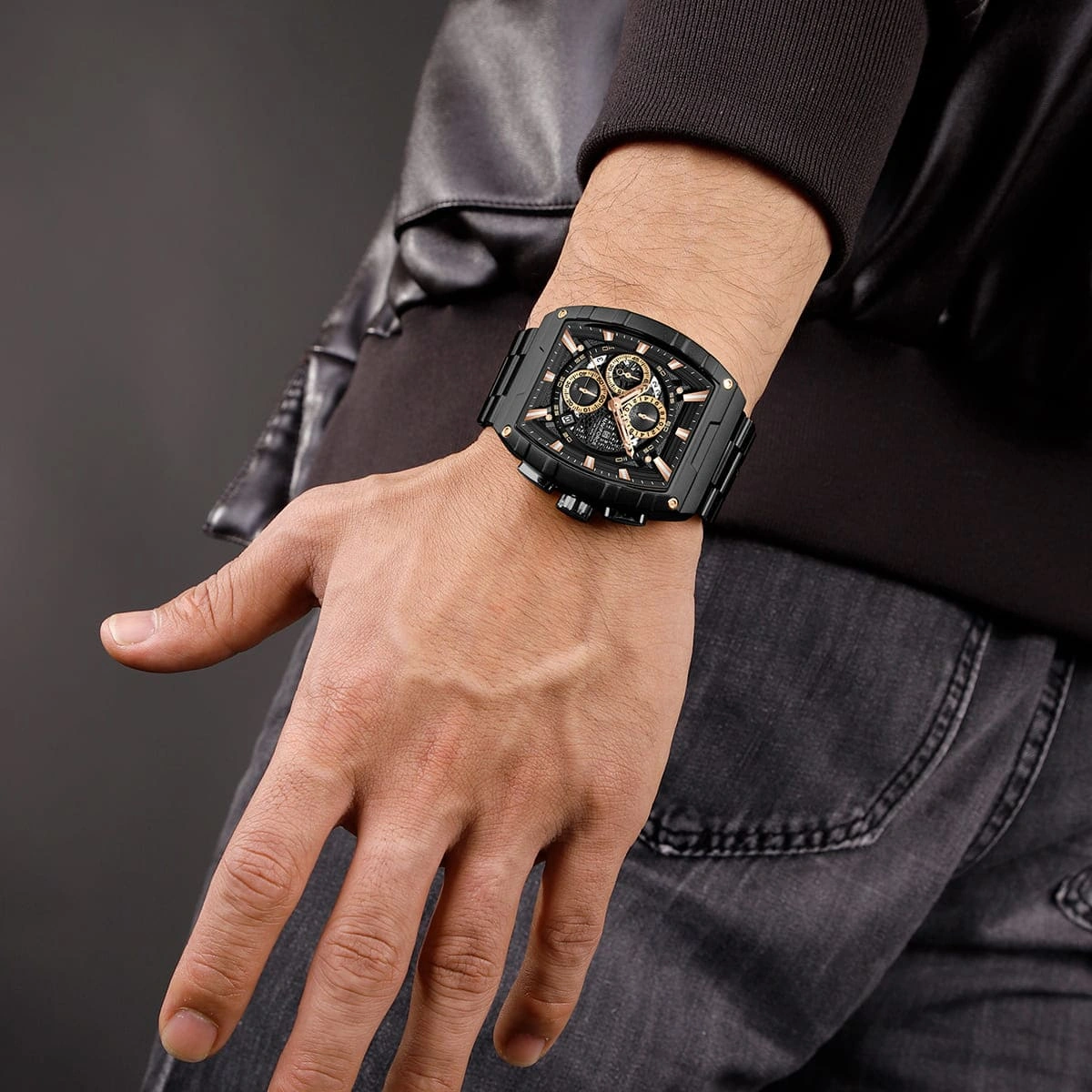 Naviforce Watch For Men NF8066-B-RG-B