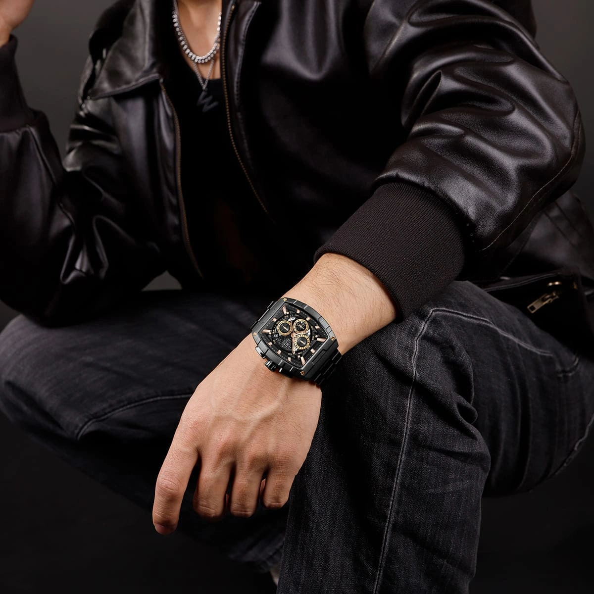 Naviforce Watch For Men NF8066-B-RG-B