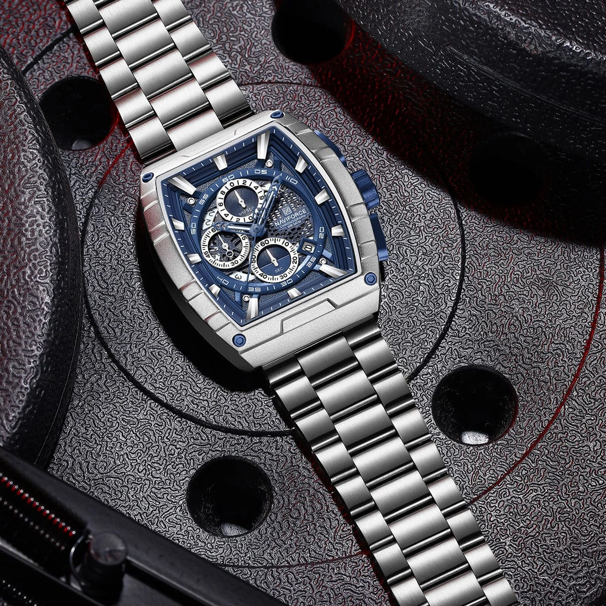 Naviforce Watch For Men NF8066-S-BE-S