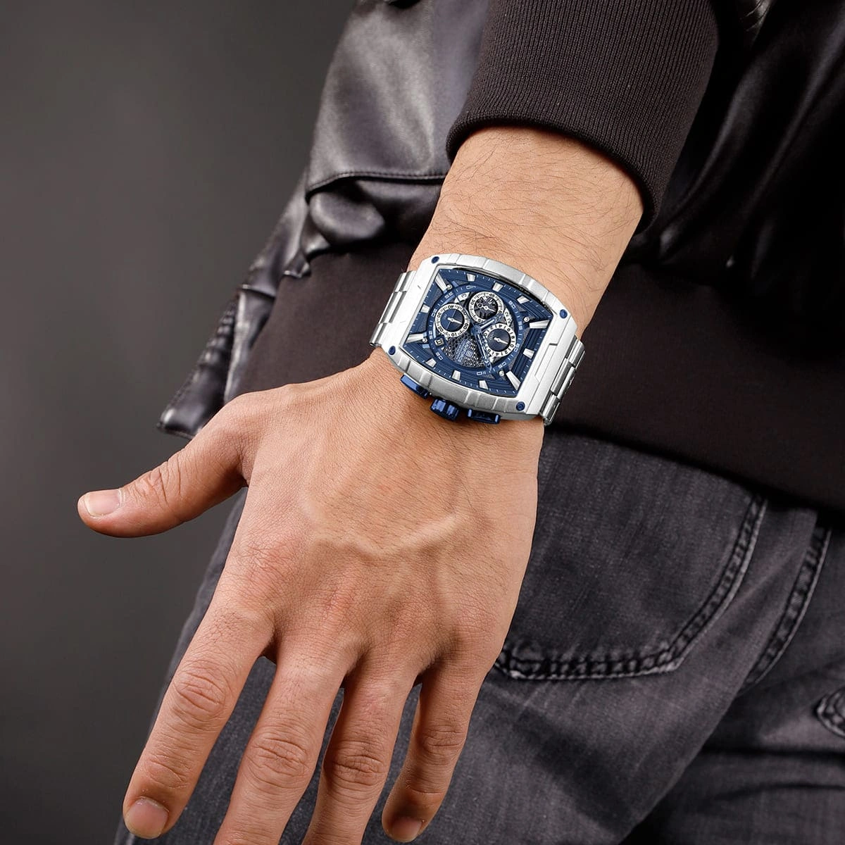 Naviforce Watch For Men NF8066-S-BE-S