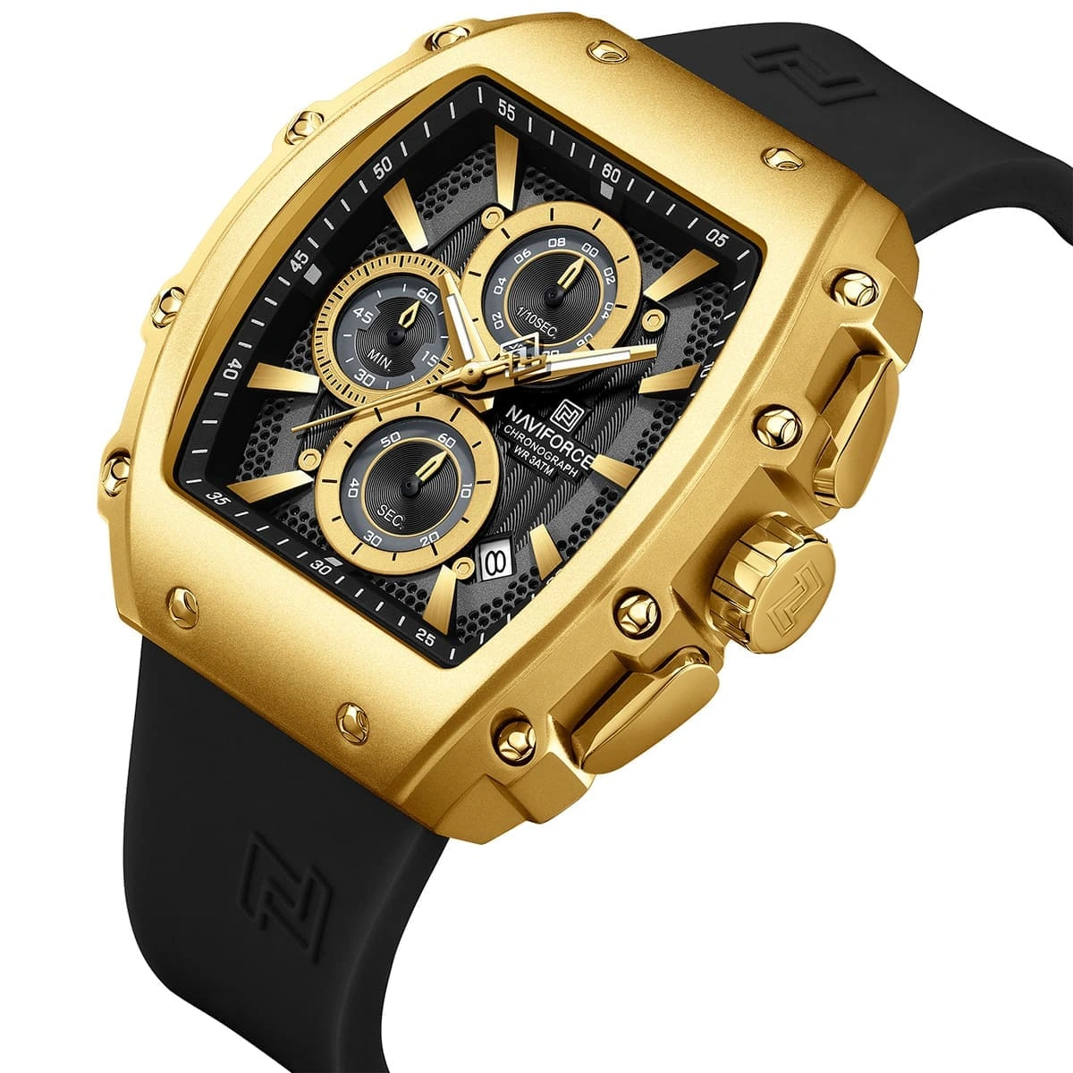 Naviforce Watch For Men NF8070-G-B-B