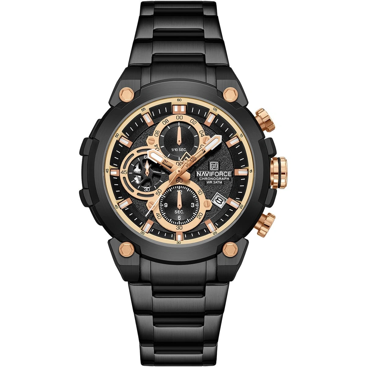 Naviforce Watch For Men NF8071-B-RG-B