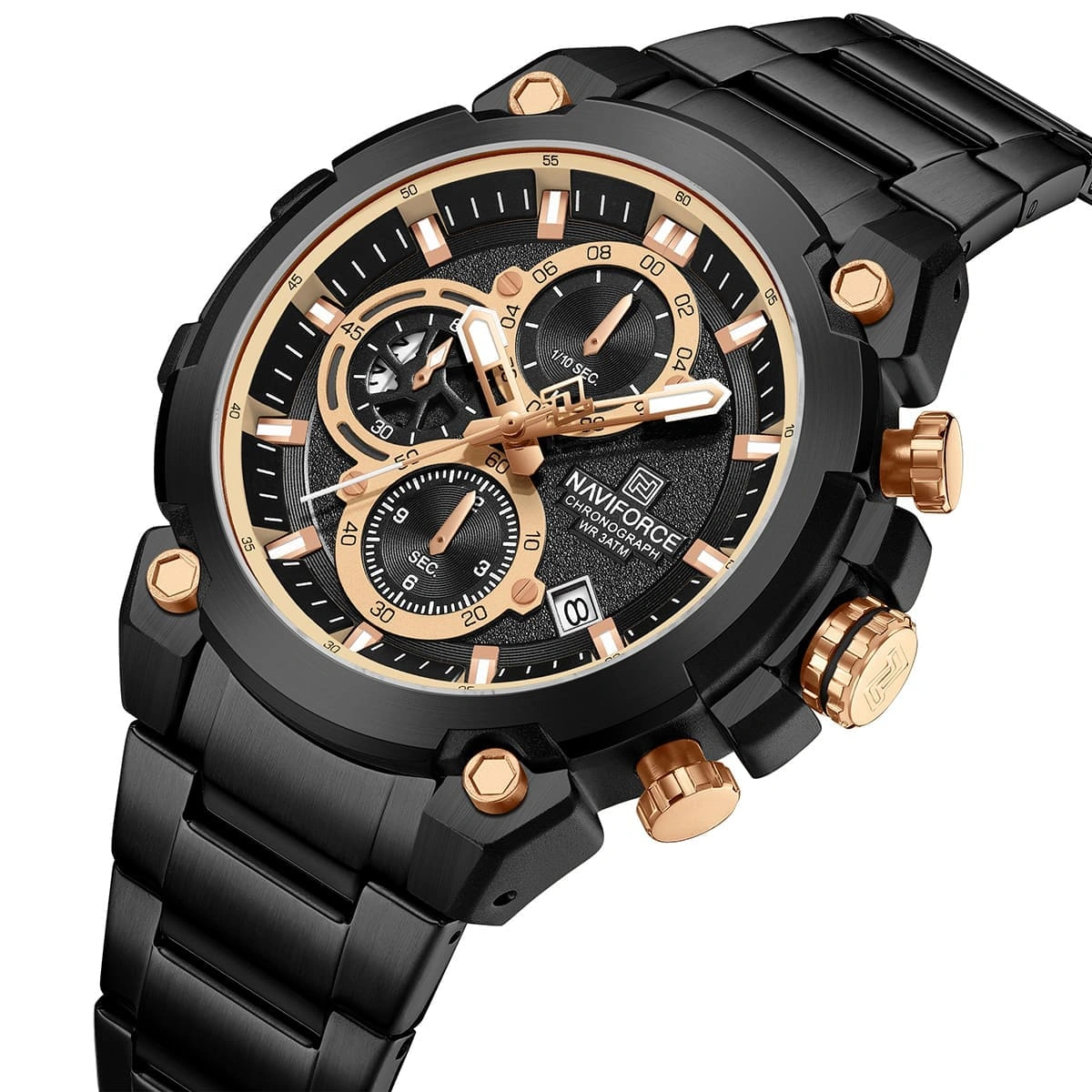 Naviforce Watch For Men NF8071-B-RG-B