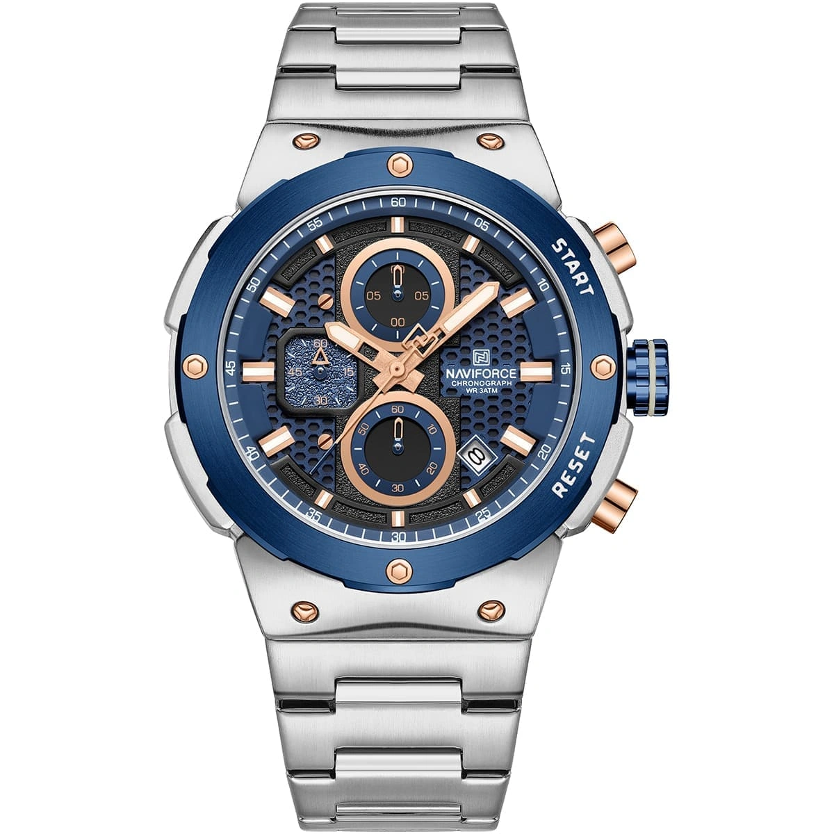 Naviforce Watch For Men NF8072-S-BE-S