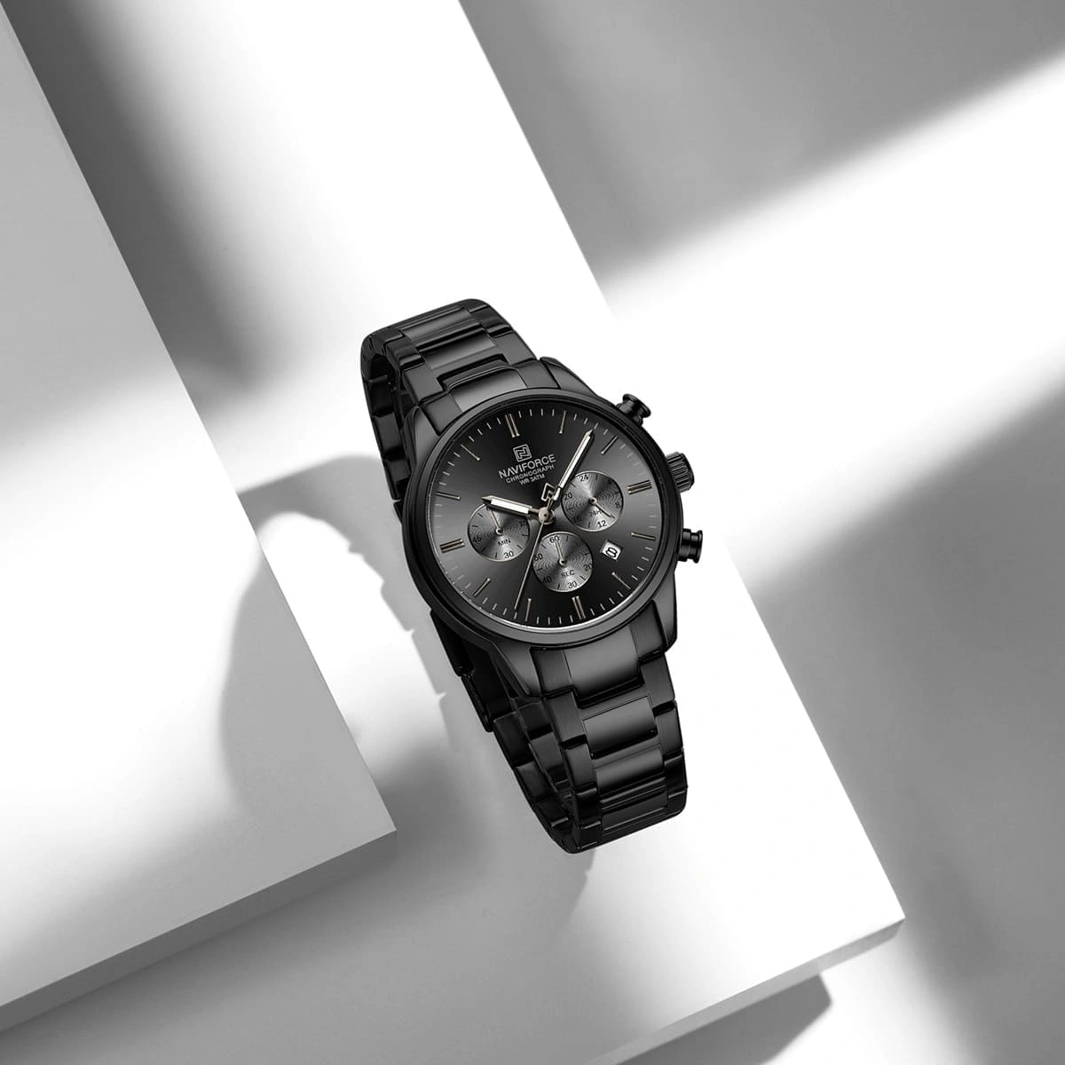 Naviforce Watch For Men NF8076-B-B-B