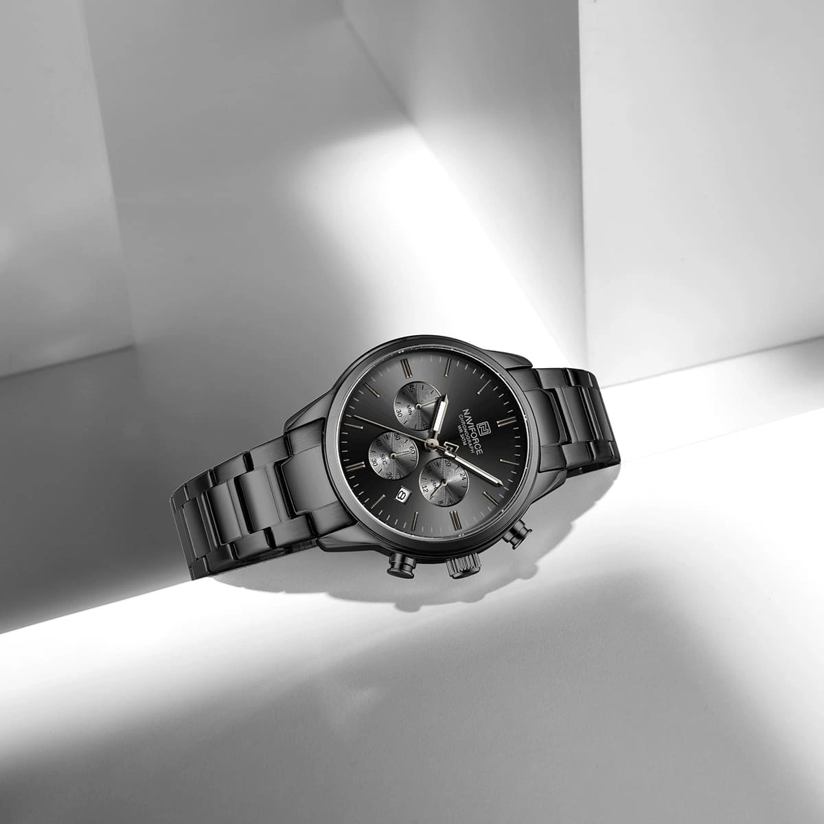 Naviforce Watch For Men NF8076-B-B-B