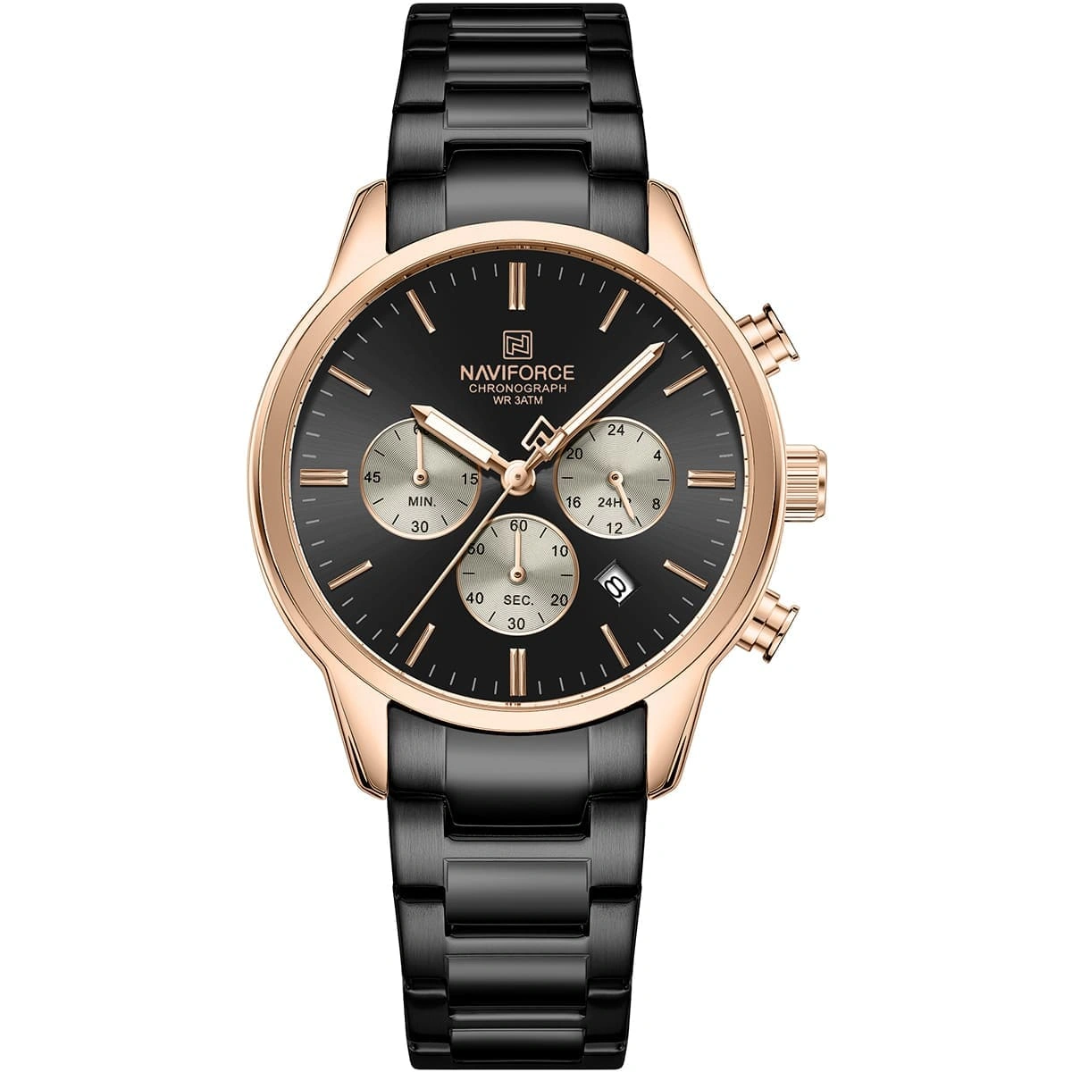 Naviforce Watch For Men NF8076-RG-B-B