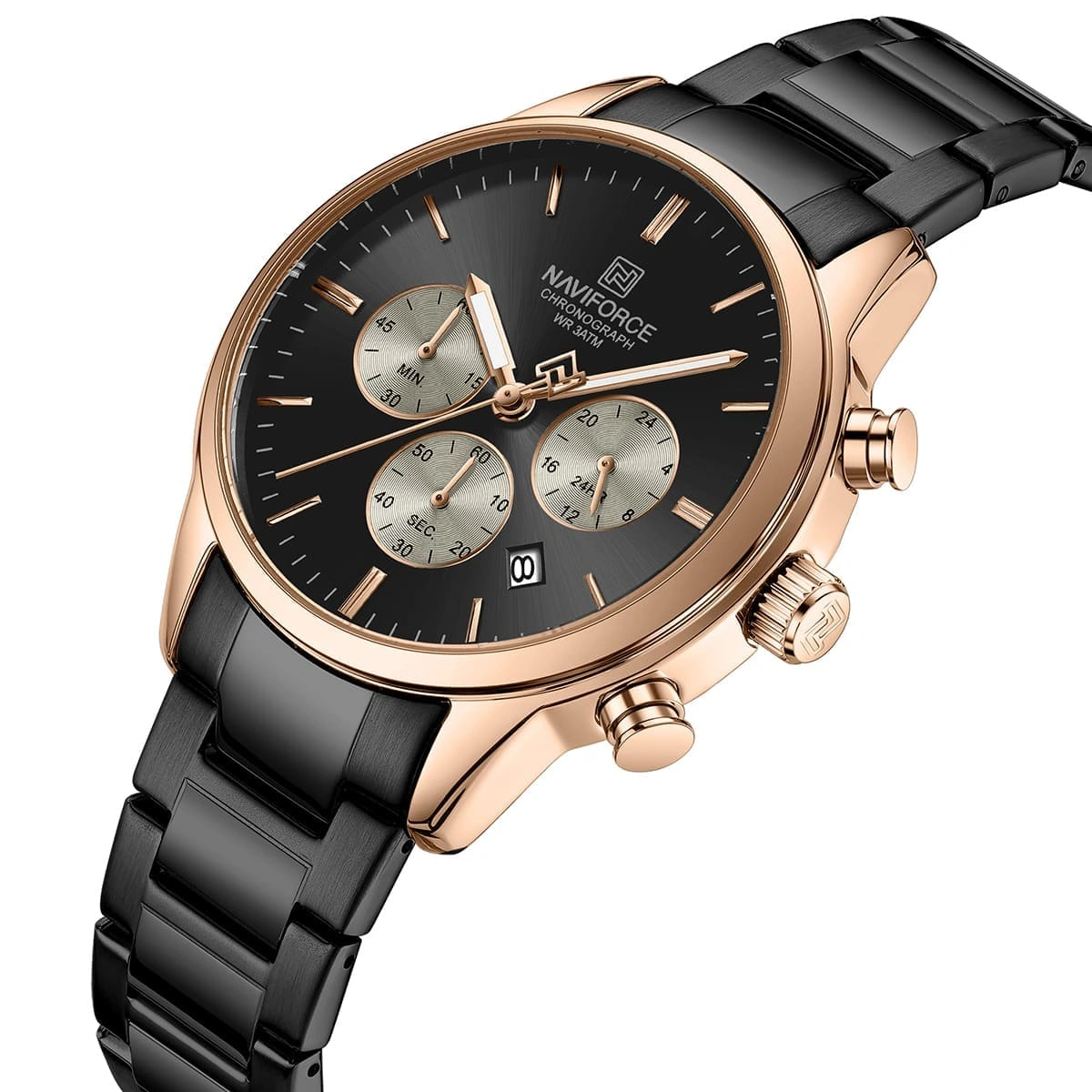 Naviforce Watch For Men NF8076-RG-B-B