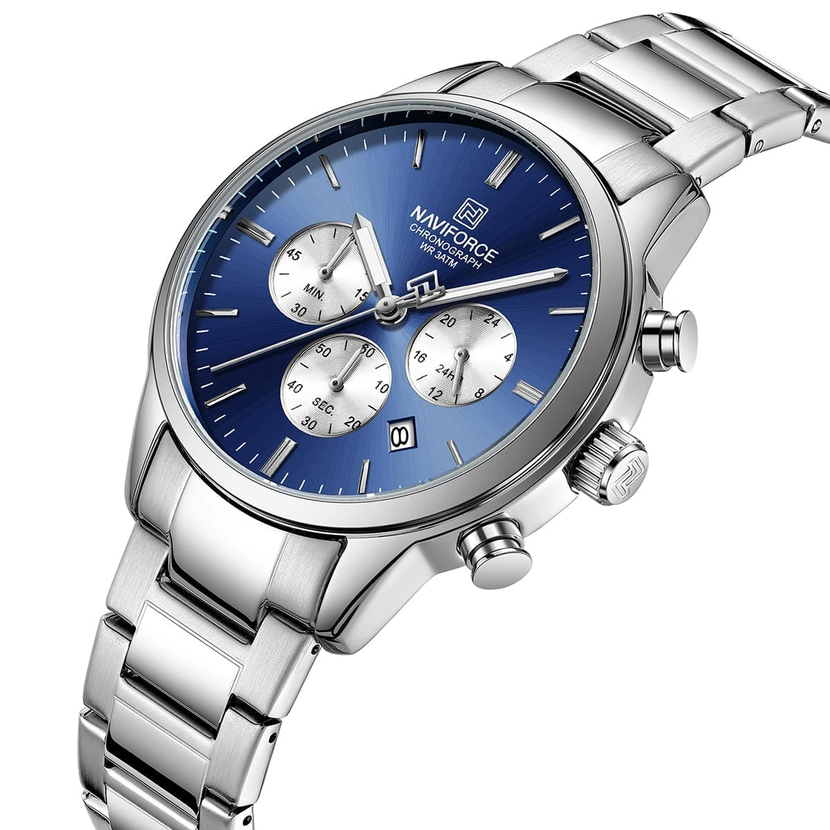 Naviforce Watch For Men NF8076-S-BE-S