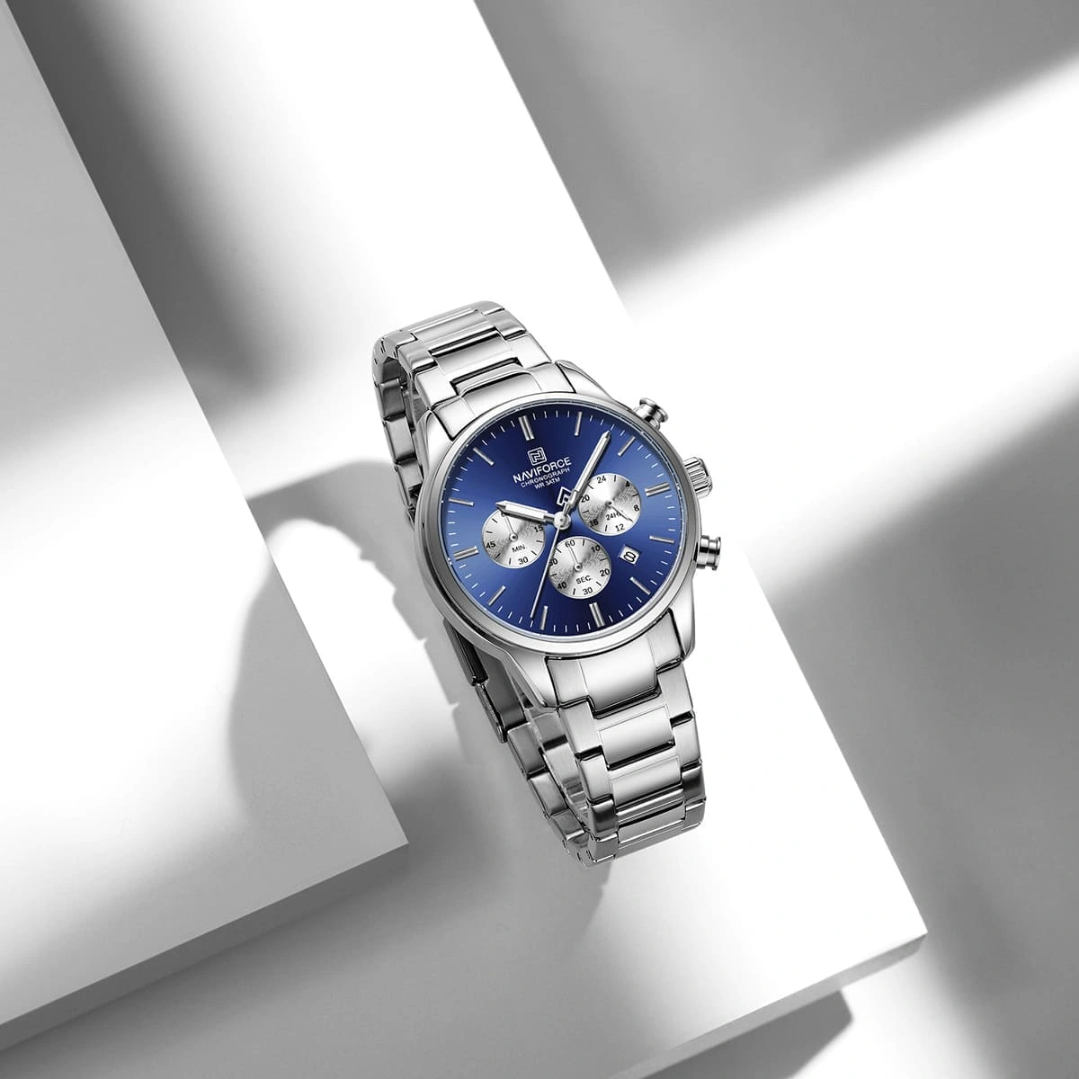 Naviforce Watch For Men NF8076-S-BE-S
