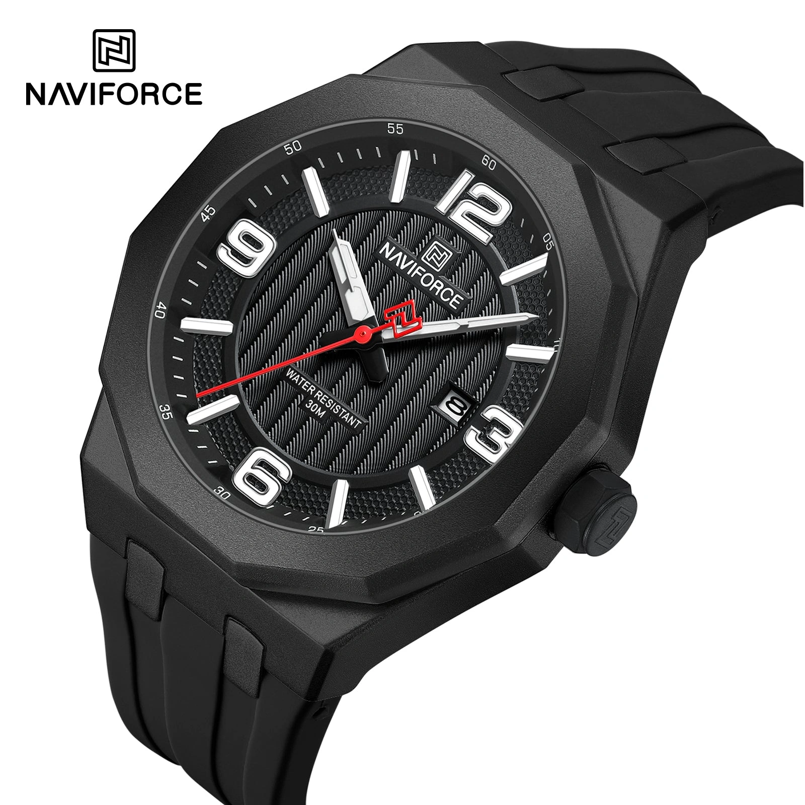 Naviforce Watch For Men NF8079 B-B-B