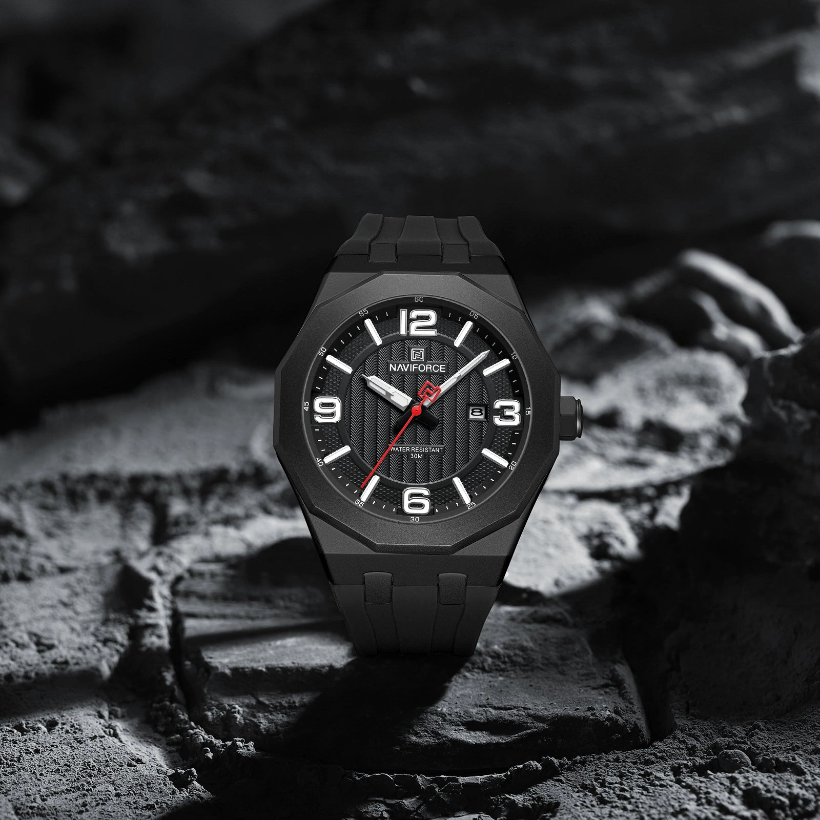 Naviforce Watch For Men NF8079 B-B-B