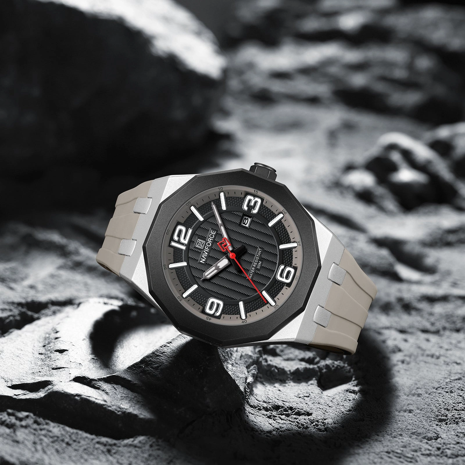 Naviforce Watch For Men NF8079 S-B-B
