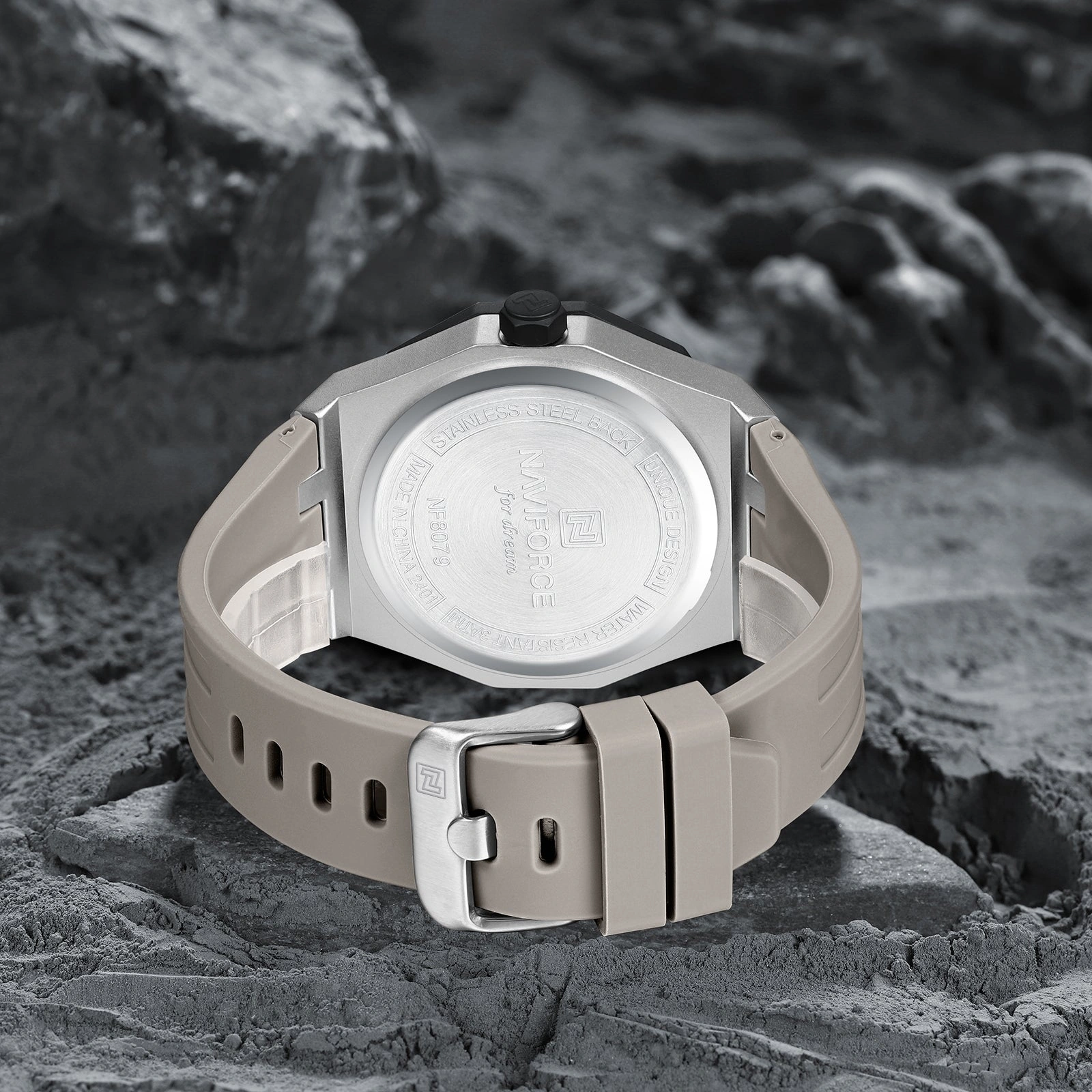 Naviforce Watch For Men NF8079 S-B-B