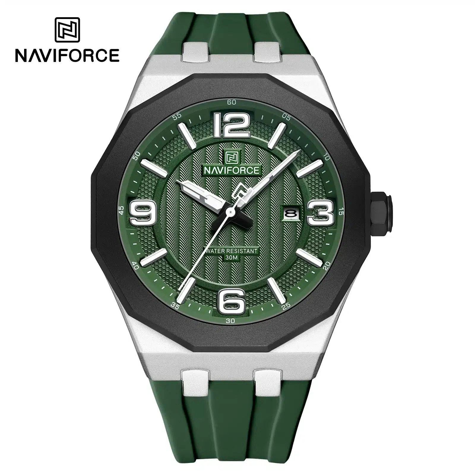 Naviforce Watch For Men NF8079 S-GN-GN