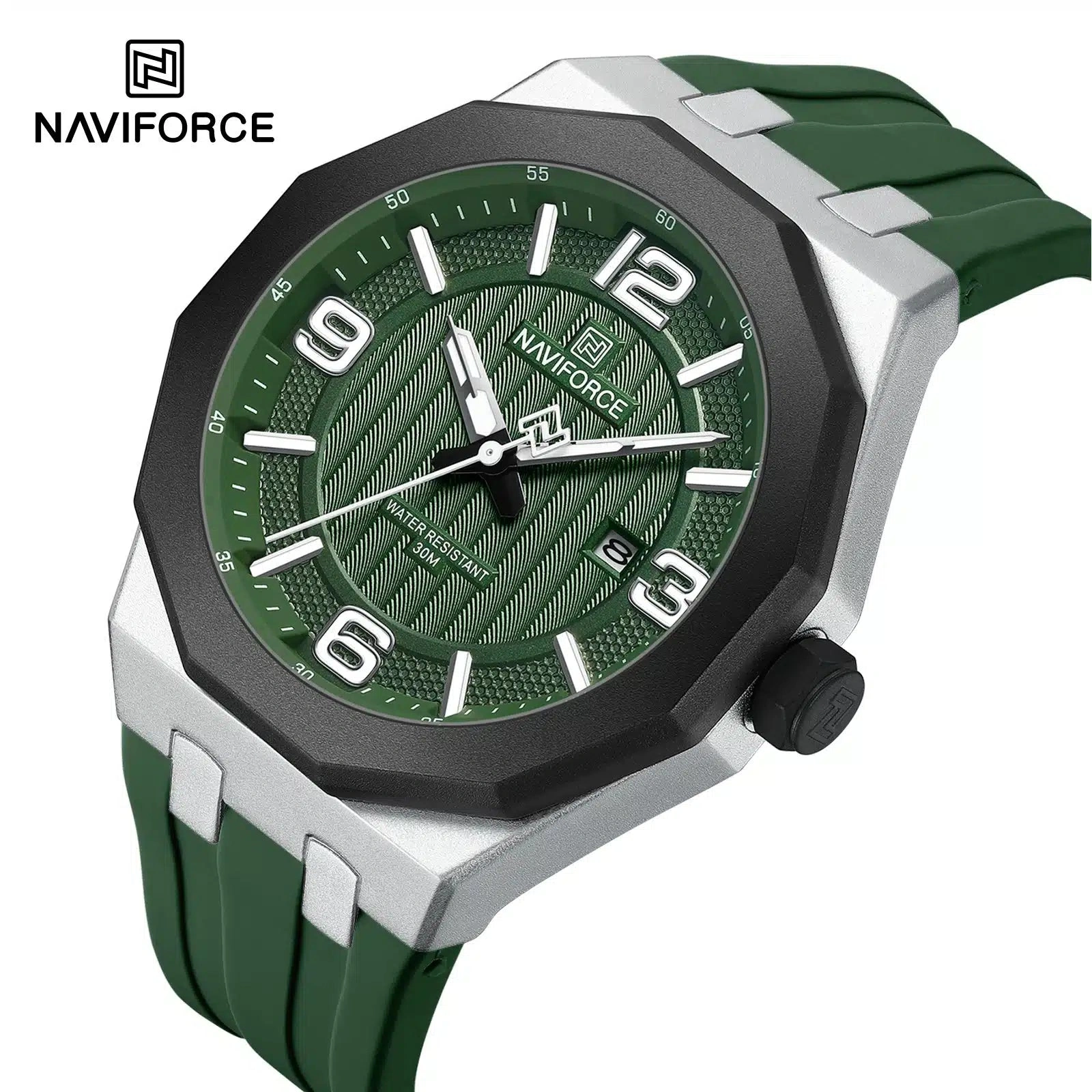 Naviforce Watch For Men NF8079 S-GN-GN