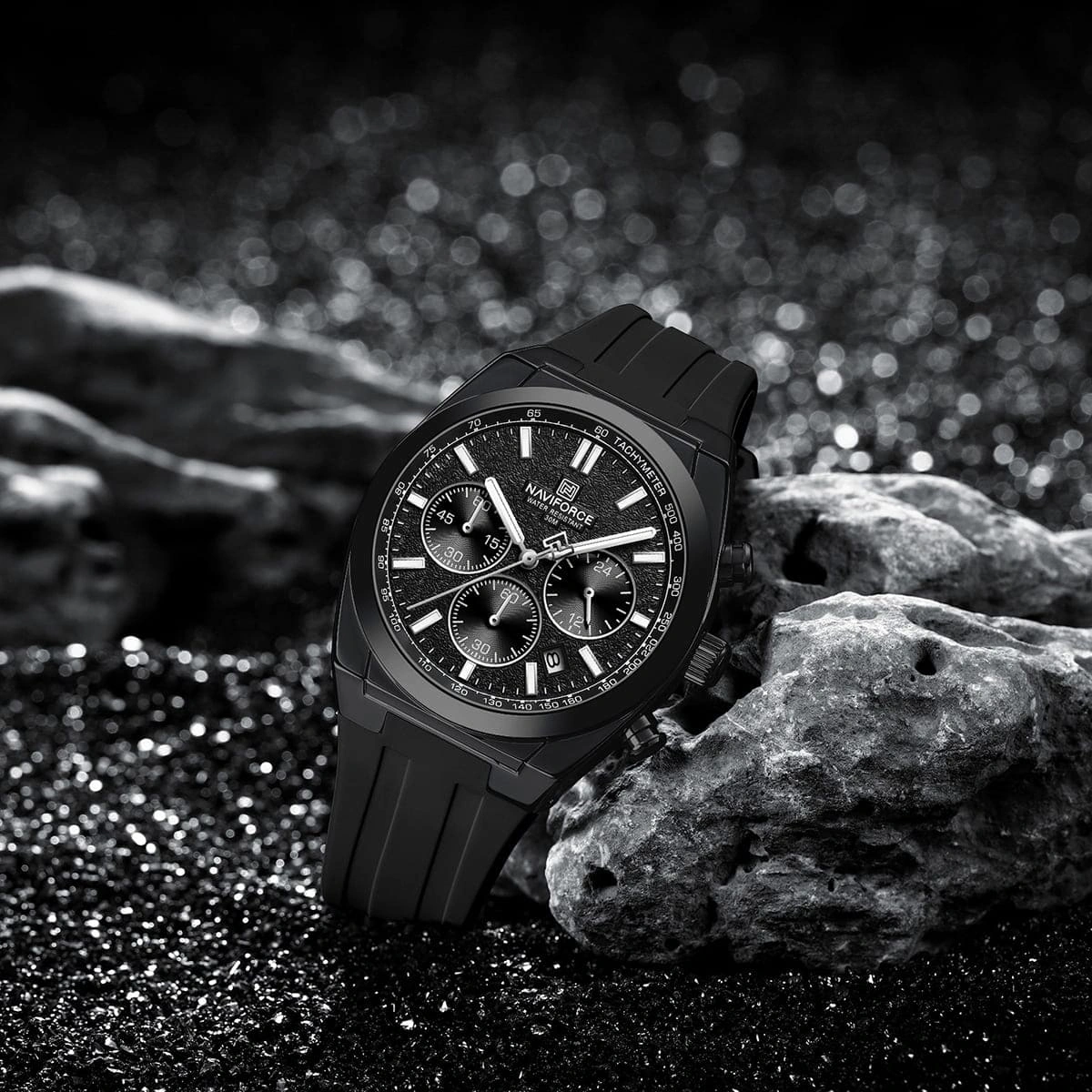 Naviforce Watch For Men NF8080-B-B-B