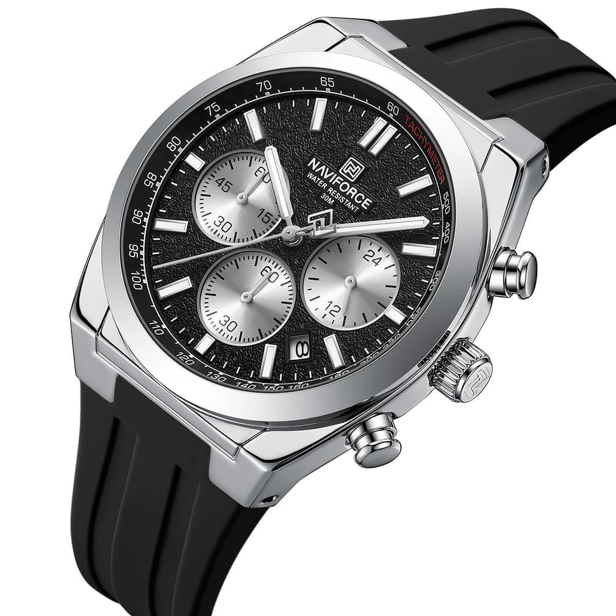 Naviforce Watch For Men NF8080-S-B-B